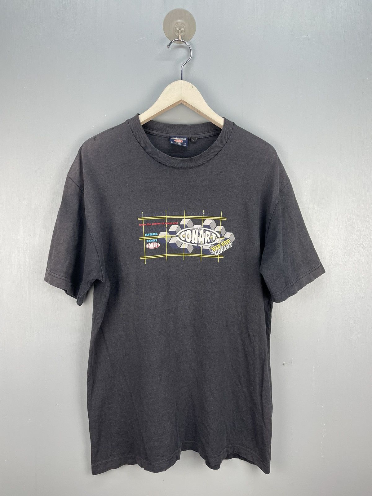 Vintage Vintage Conart clothing inc Hip Hop t shirt Size US L / EU 52-54 / 3 - 1 Thumbnail