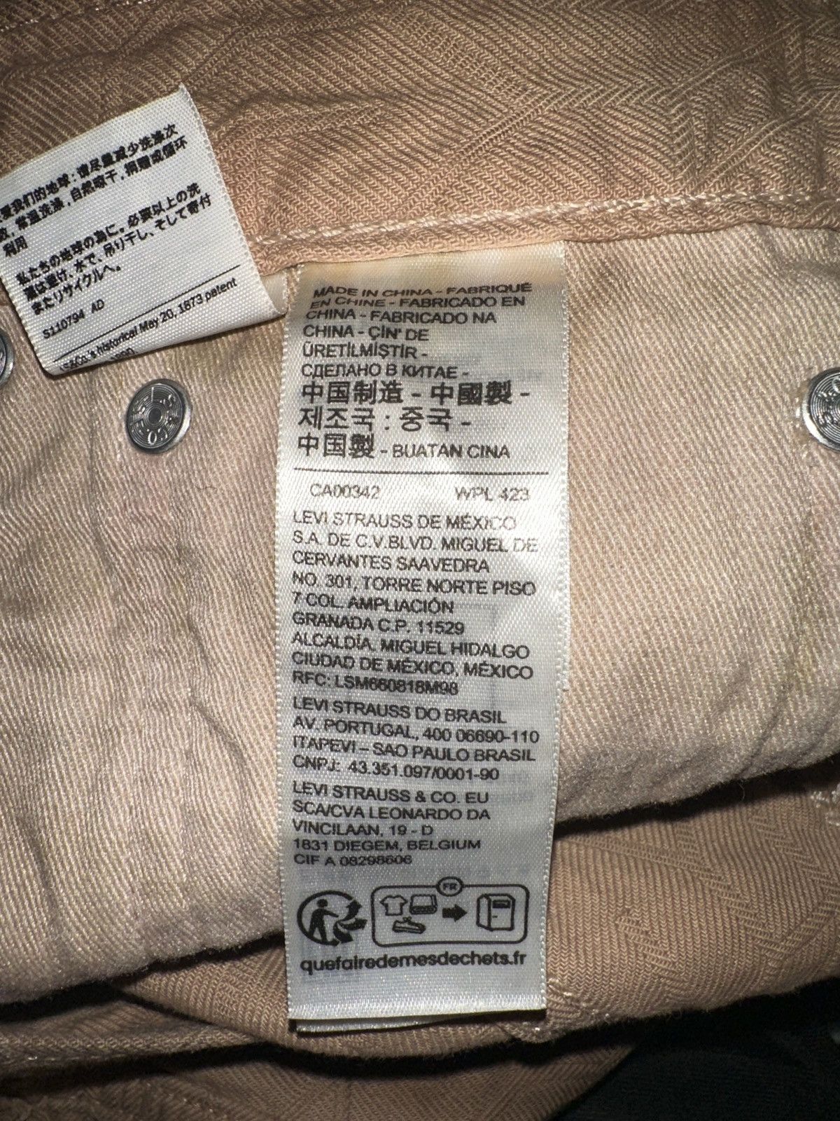 Levi's × Stussy Stussy x Levi’s Denim Trousers limited edition Size US 32 / EU 48 - 9 Thumbnail
