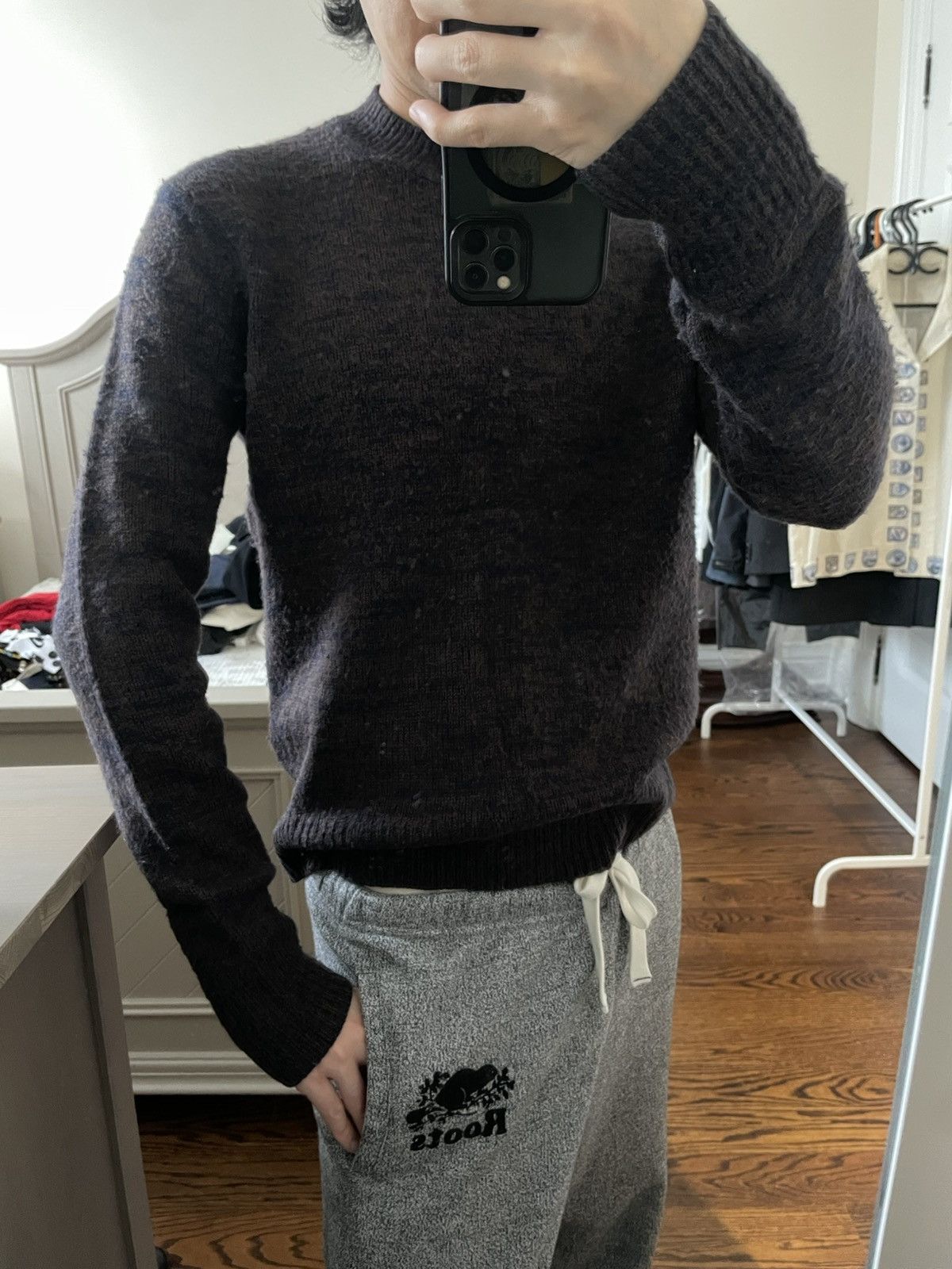 Acne Studios Acne Studios Peele Multi Paw18 crewneck sweater Size US S / EU 44-46 / 1 - 5 Thumbnail
