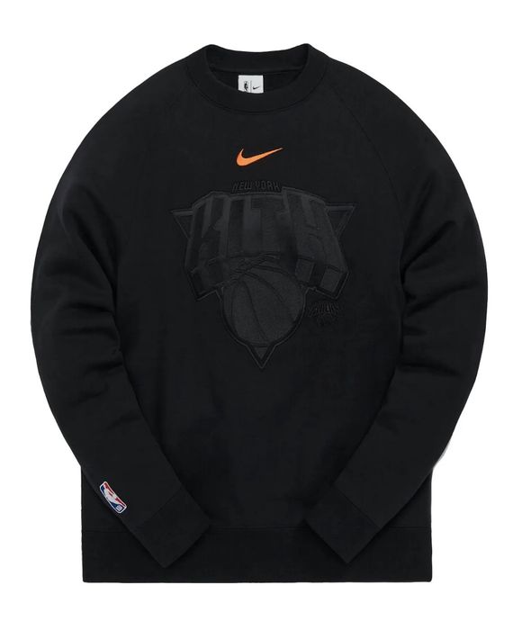 Kith Kith x Knicks New York Blacked Out Logo with Fleece