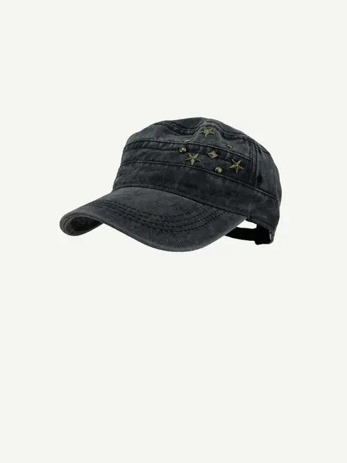VIBE Y2K Japan Stars Cadet Hat Size ONE SIZE - 3 Thumbnail