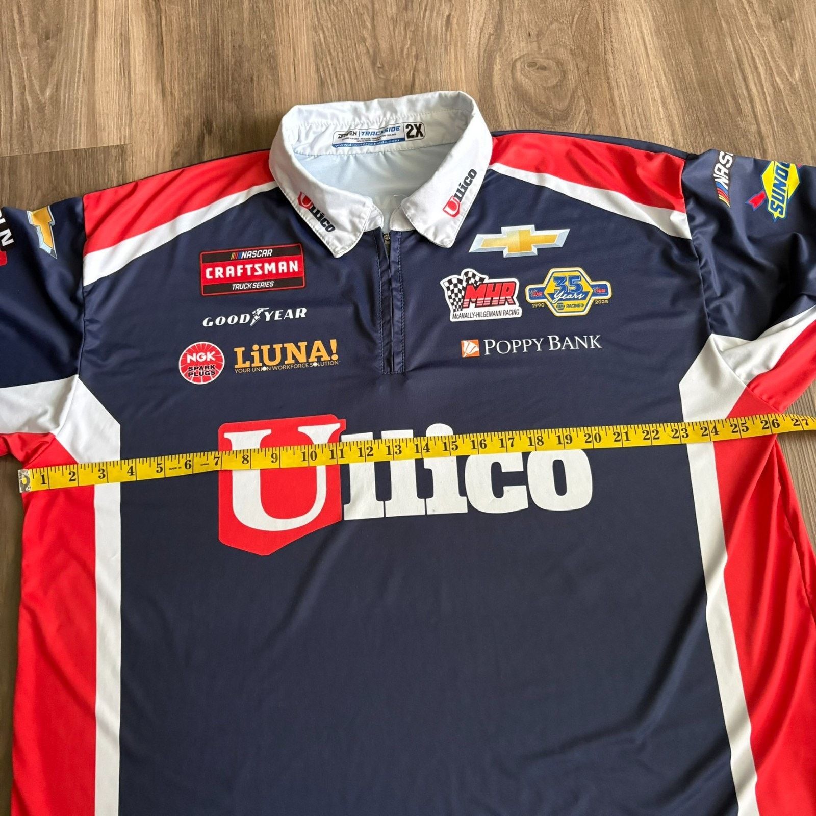 NASCAR McAnally-Hilgemann Racing Pit Crew Shirt Men's Size 2XL Size US XXL / EU 58 / 5 - 5 Thumbnail