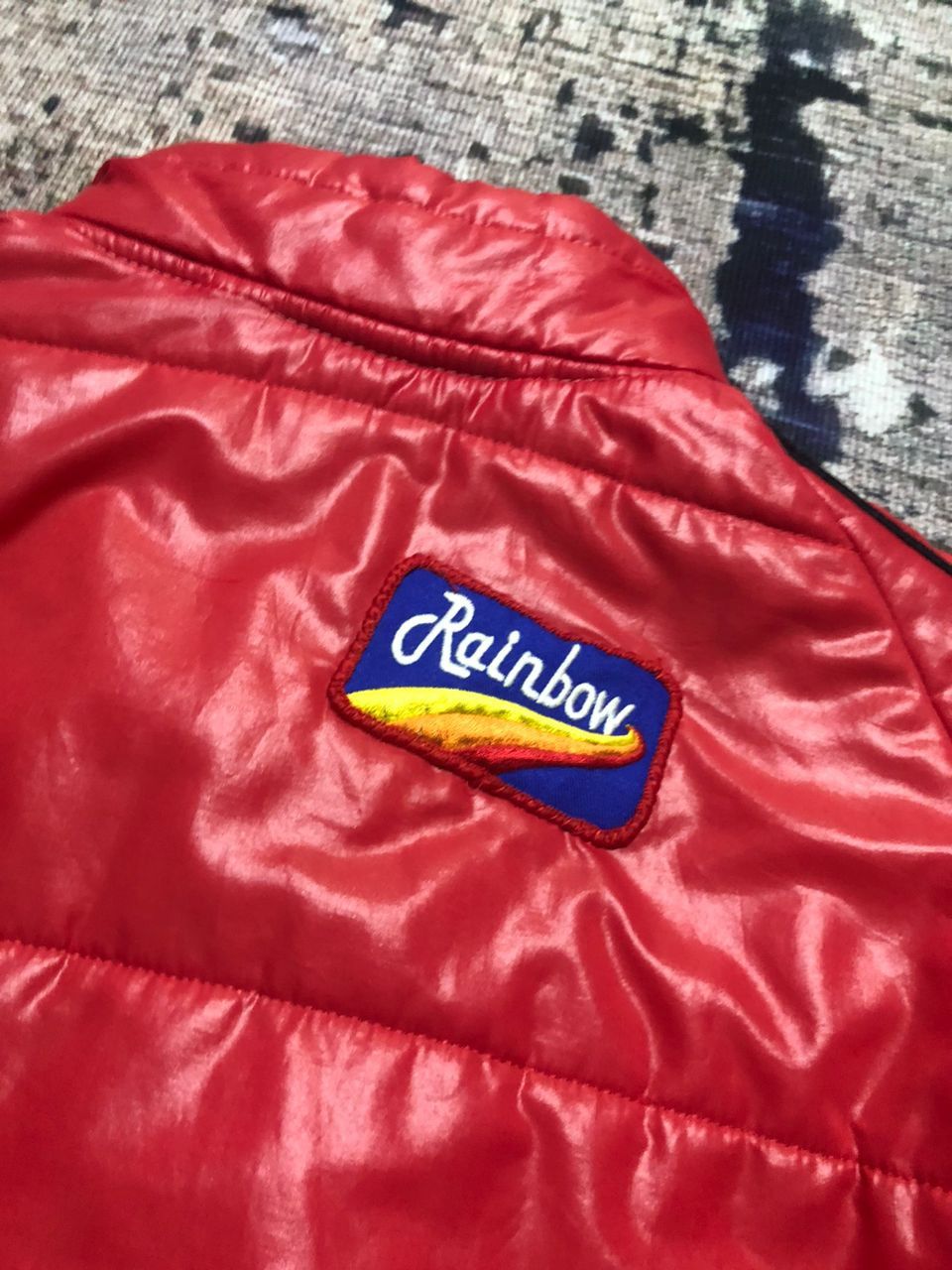 Swingster Vintage 70s/80s Motorsports Swingster Puffer Coat Jacket (L) Size US L / EU 52-54 / 3 - 9 Thumbnail