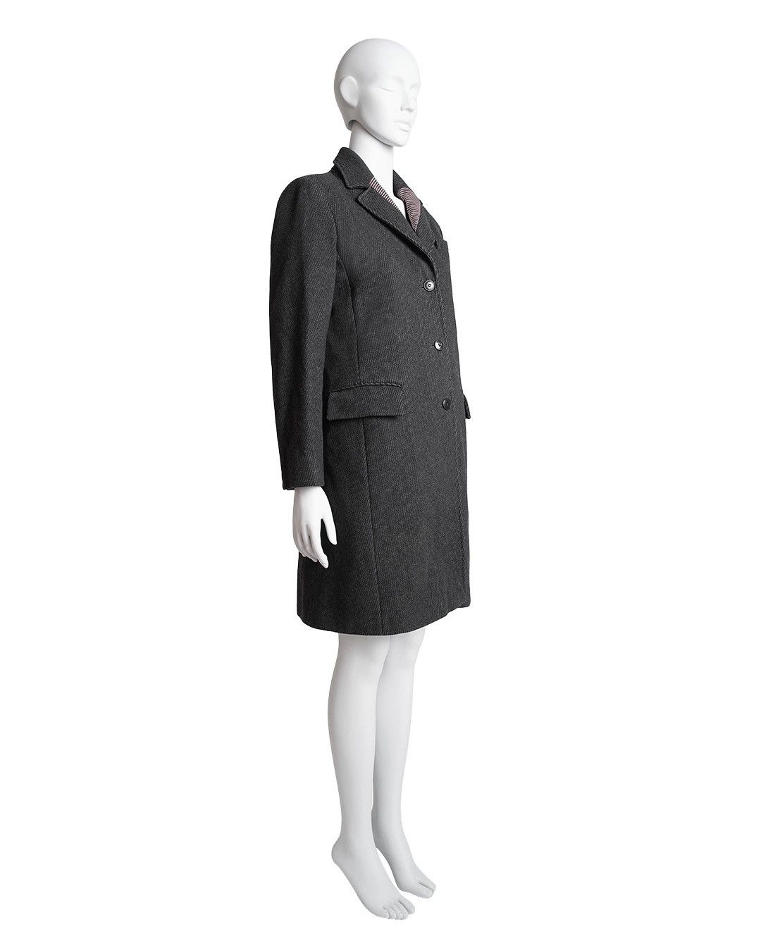 Miu Miu Miu Miu F/W2000 Striped Coat Size M / US 6-8 / IT 42-44 - 9 Thumbnail