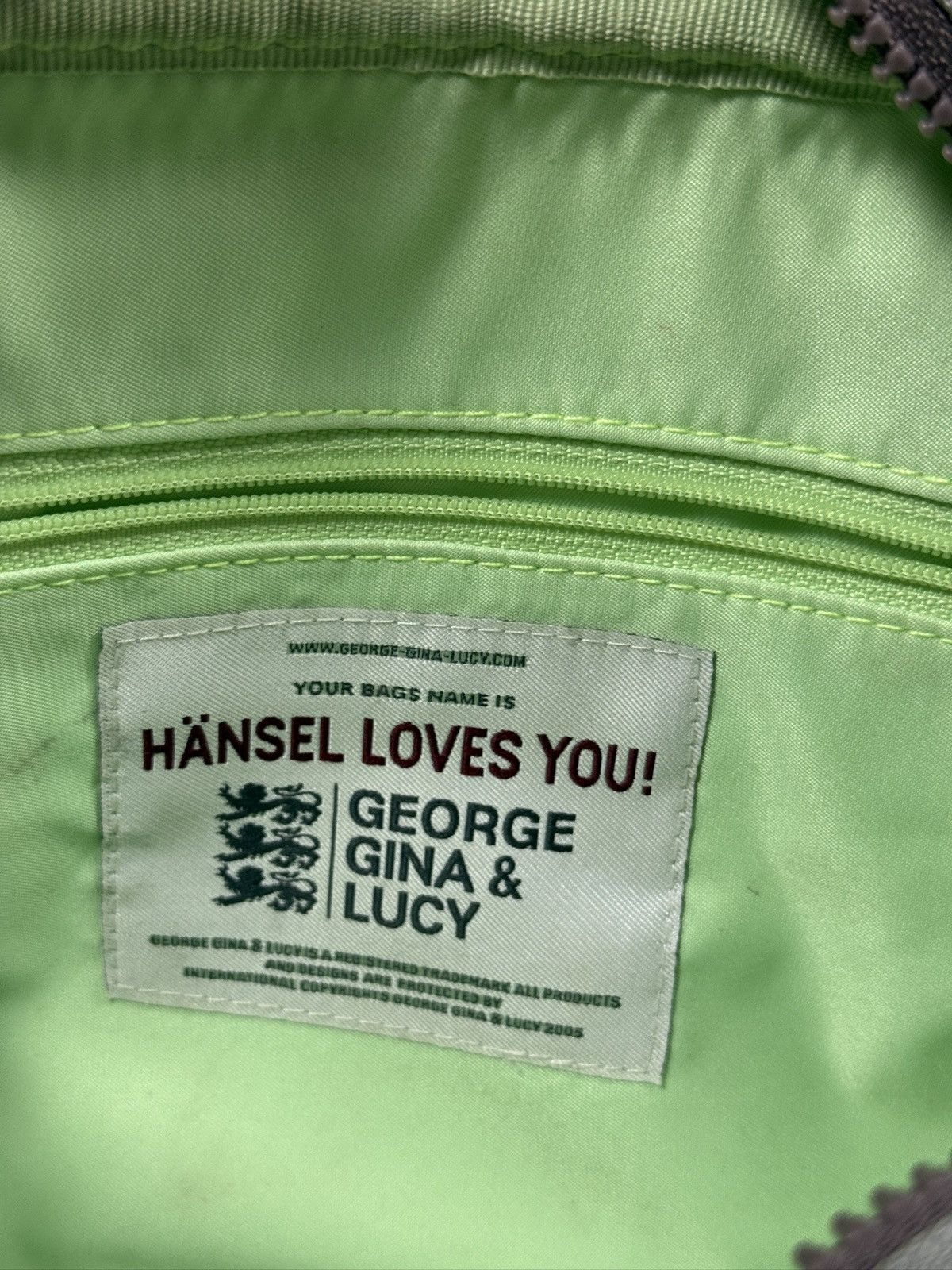 George Gina & Lucy George Gina & Lucy bag Hansel Loves You Y2K grey GGL Size ONE SIZE - 7 Thumbnail