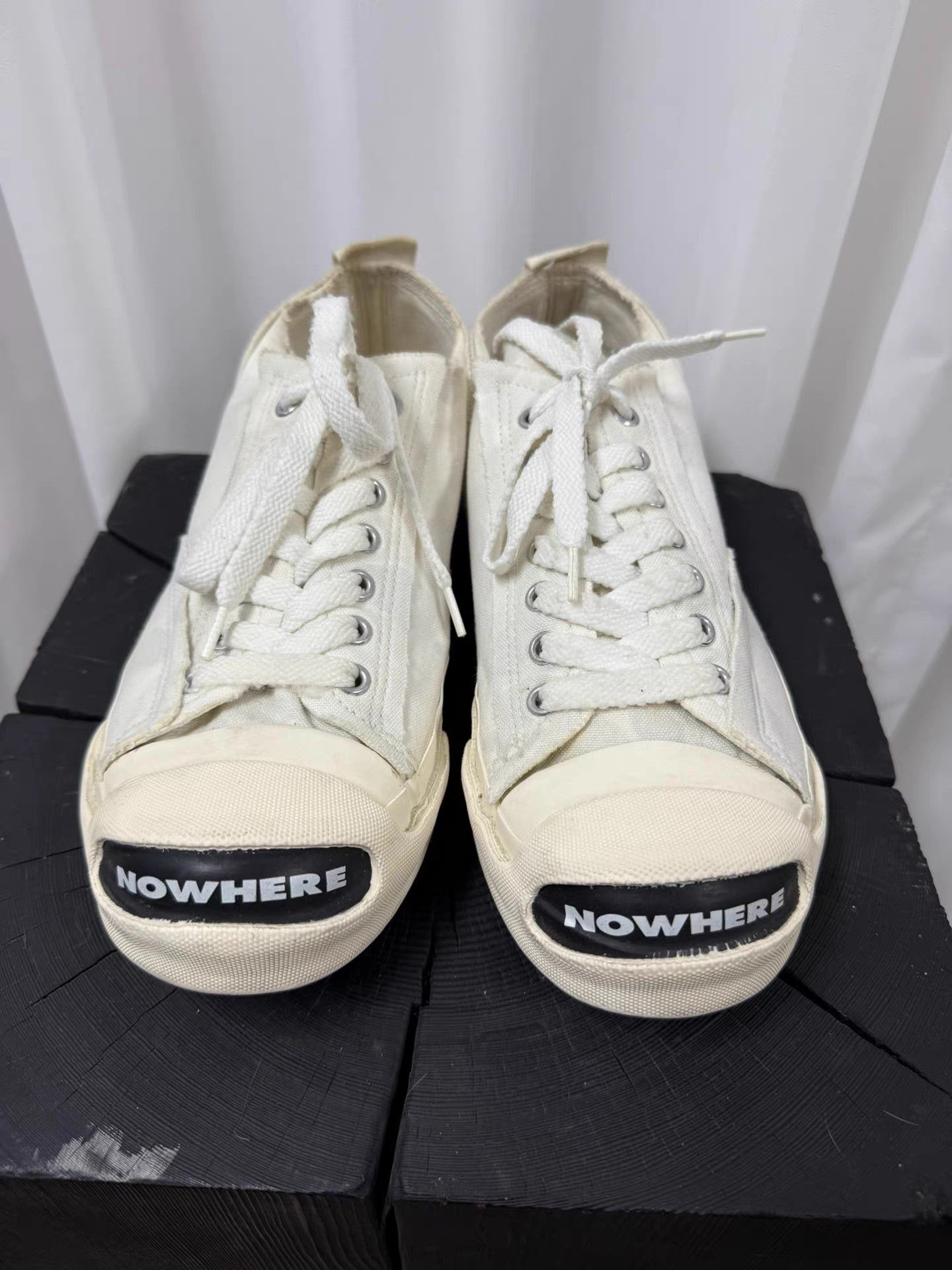 Undercover UNDERCOVER x bape nowhere man White Camo Sneakers K20 Size US 7 / EU 40 - 2 Thumbnail