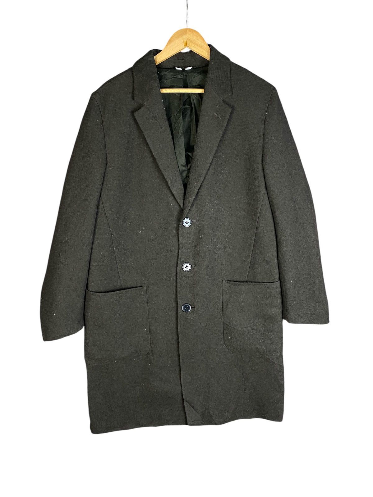 Japanese Brand × Uniqlo Uniqlo Lameire Heavy Long Jacket Size US M / EU 48-50 / 2 - 1 Thumbnail