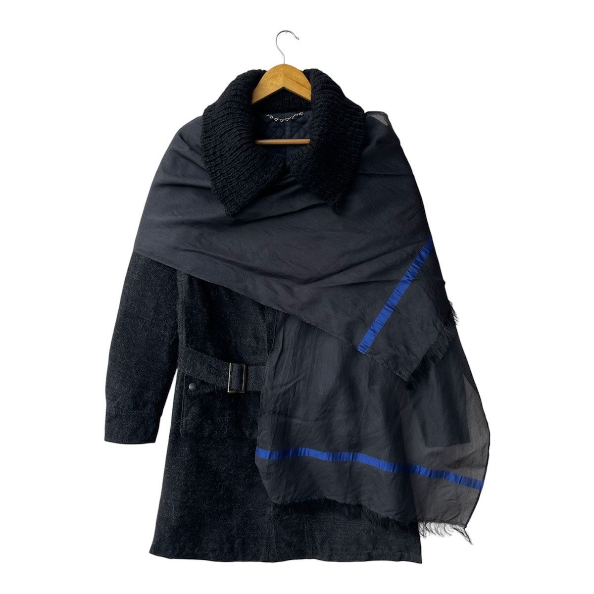 Maison MIHARA YASUHIRO Archive Mihara Yasuhiro Hybrid Wool-Silk Field Coat Size US S / EU 44-46 / 1 - 2 Thumbnail