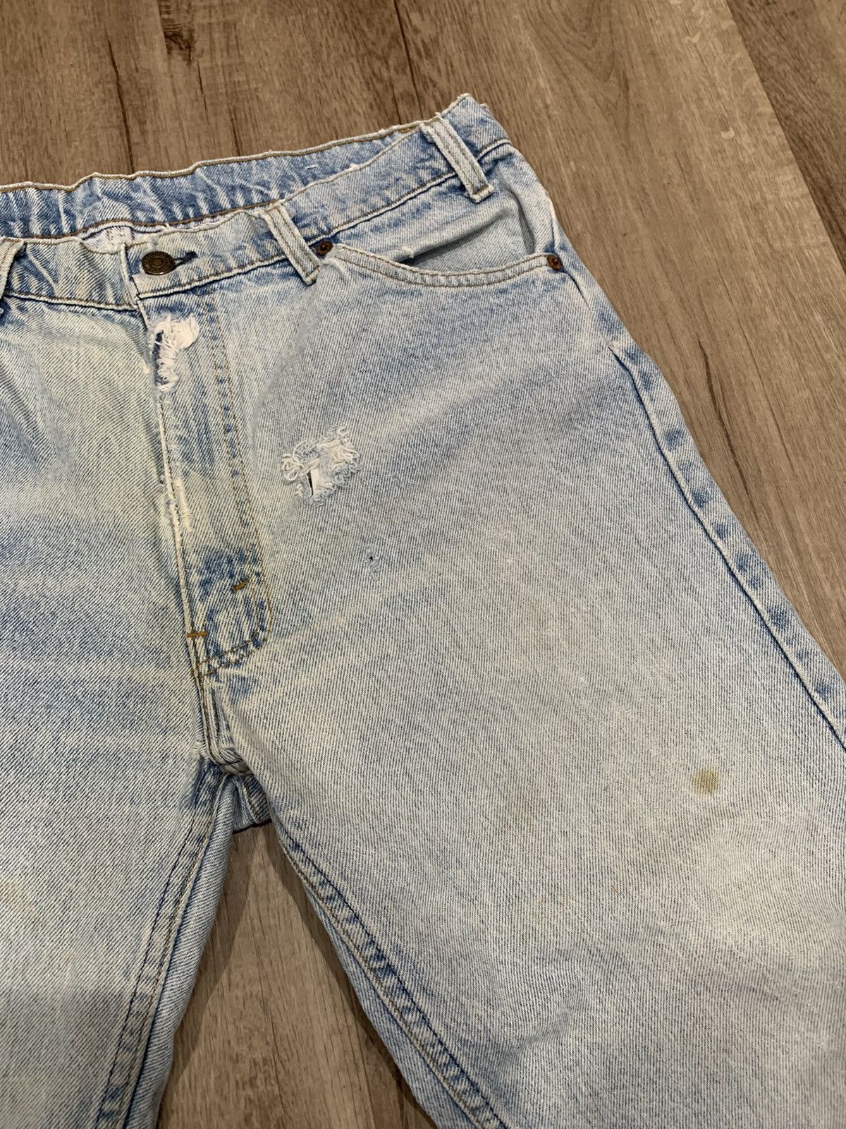 Levi's × Levi's Vintage Clothing × Vintage 70s Vintage Levi’s Orange Tab Jeans Size US 33 - 3 Thumbnail
