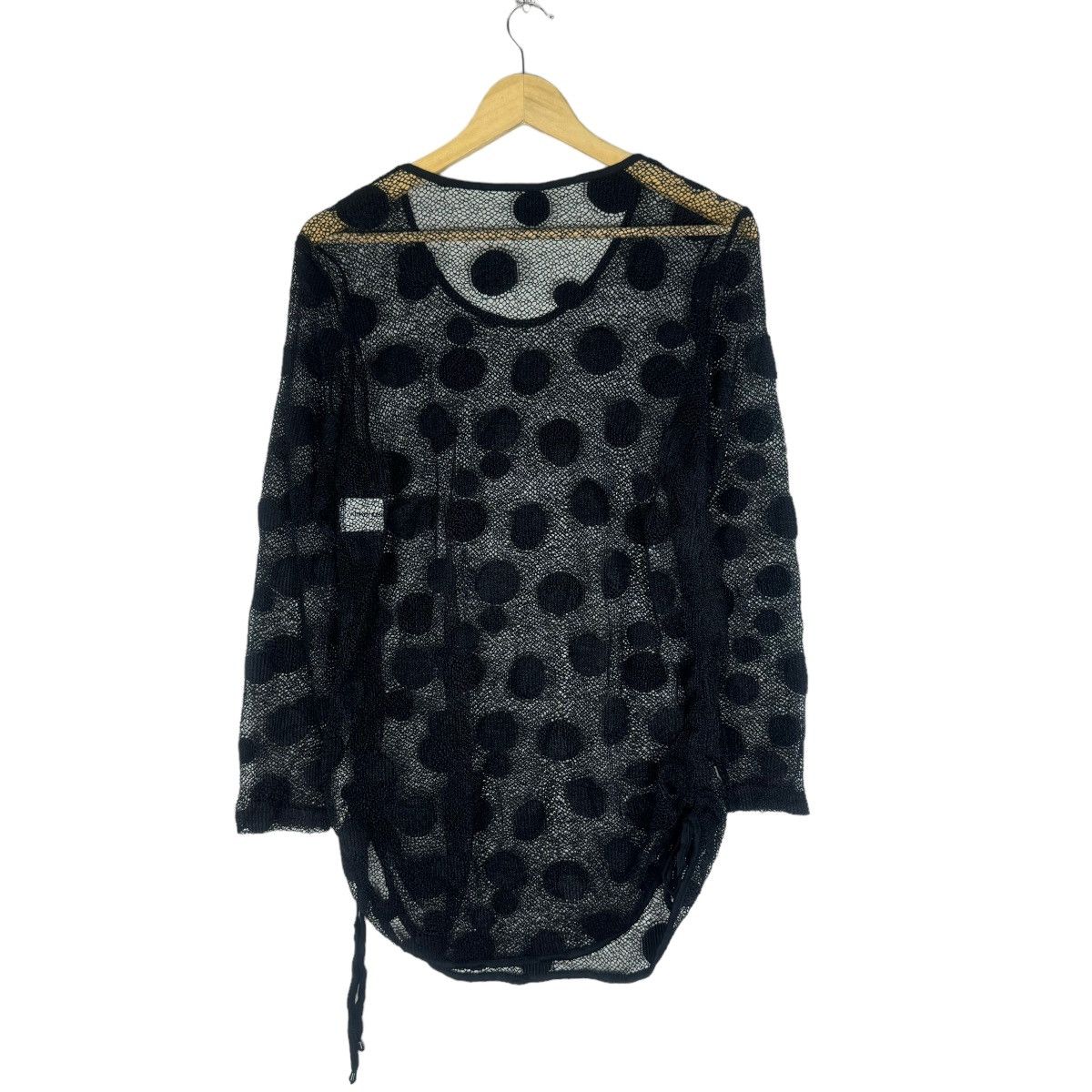 Japanese Brand 🌟KEIKO KISHI PLUS POLKA DOT MESH DRESS LIKE COMME DES GARCON Size M / US 6-8 / IT 42-44 - 5 Thumbnail