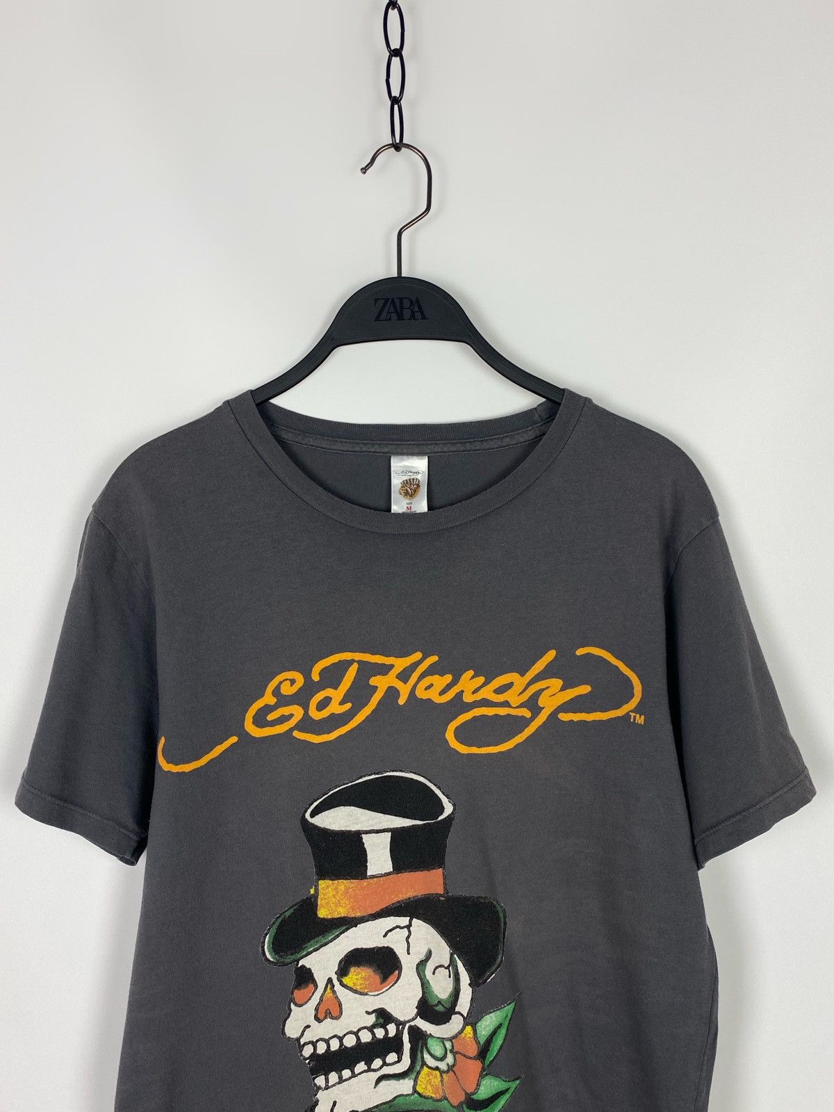 Christian Audigier × Ed Hardy Faded Ed Hardy by Christian Audigier Skull T-Shirt Size US M / EU 48-50 / 2 - 2 Thumbnail