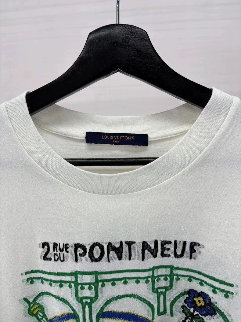 Louis Vuitton LOUIS VUITTON Iron Tower Embroidered Flying Thread Short Sl Size US M / EU 48-50 / 2 - 4 Thumbnail