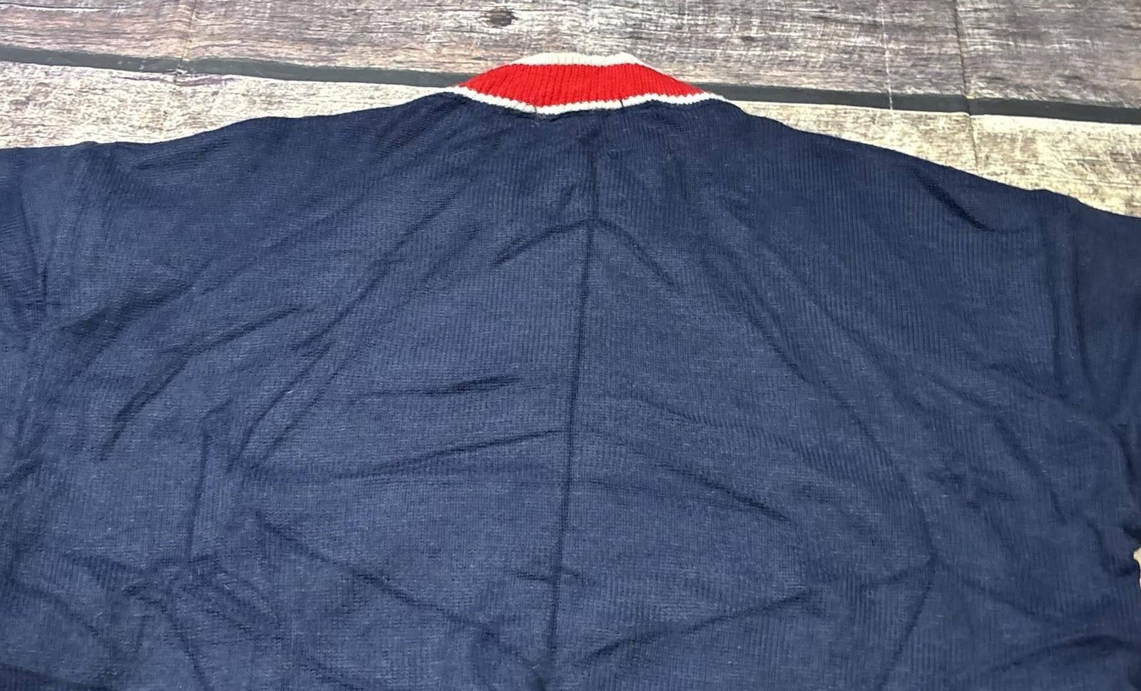 Cyderhouse Cider Sweater Womens 2XL Bear Buttons Pullover Navy Size XXL / US 16-18 / IT 52-54 - 7 Thumbnail