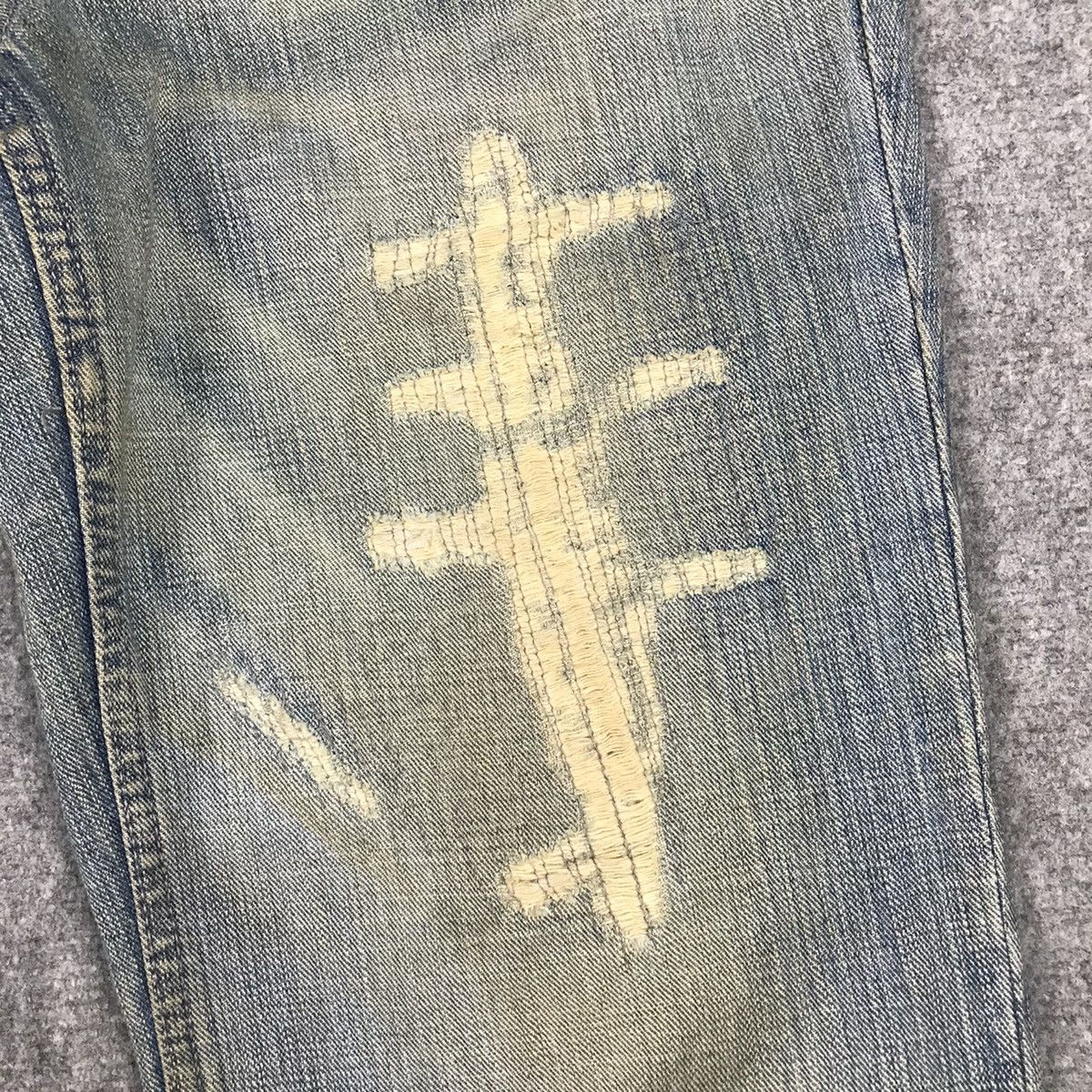 Japanese Brand SEMANTICDESIGN JAPAN DENIM BAGGY BOOT CUT PANTS Size US 32 / EU 48 - 5 Thumbnail