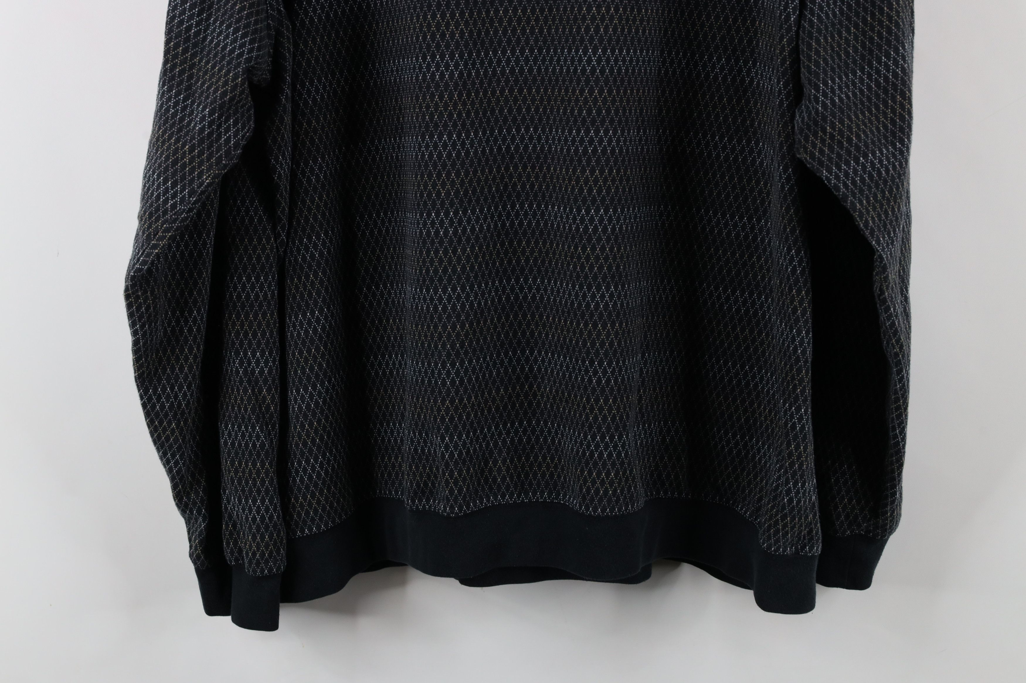 Vintage Vintage 90s Streetwear Collared Pullover Long Sleeve Polo Size US XXL / EU 58 / 5 - 11 Thumbnail