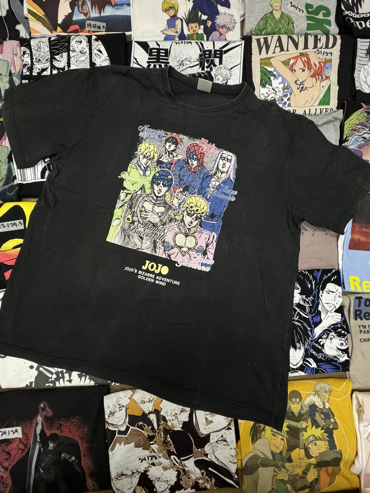 Anime rare Jojo bizarre adventure golden wind Size US XL / EU 56 / 4 - 1 Thumbnail