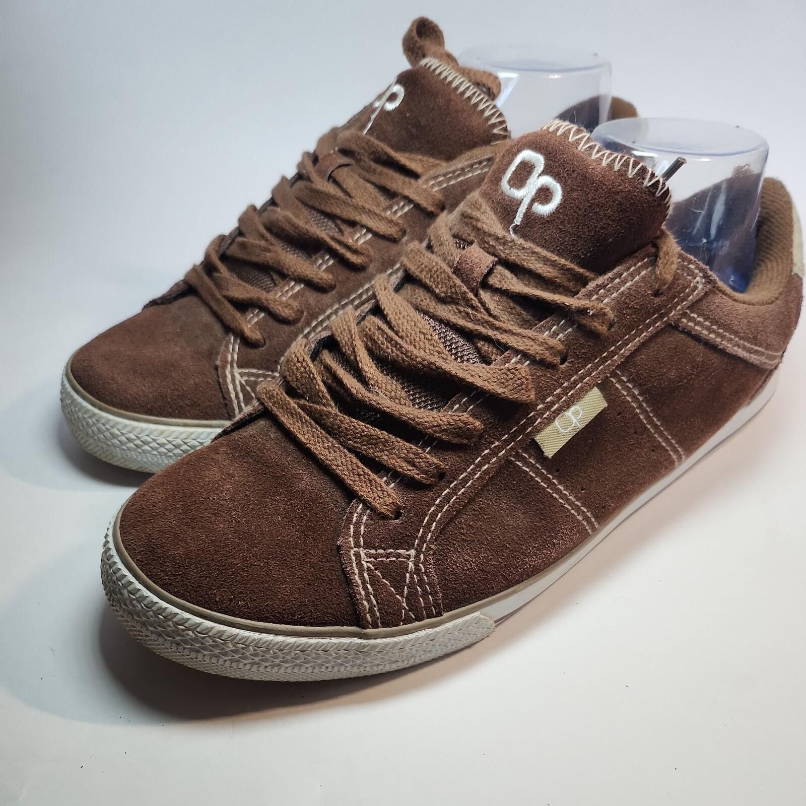 Ocean Pacific Ocean Pacific OP Brown Suede Y2K Skate Cruiser Low Top Sz10 Size US 10 / EU 43 - 1 Thumbnail