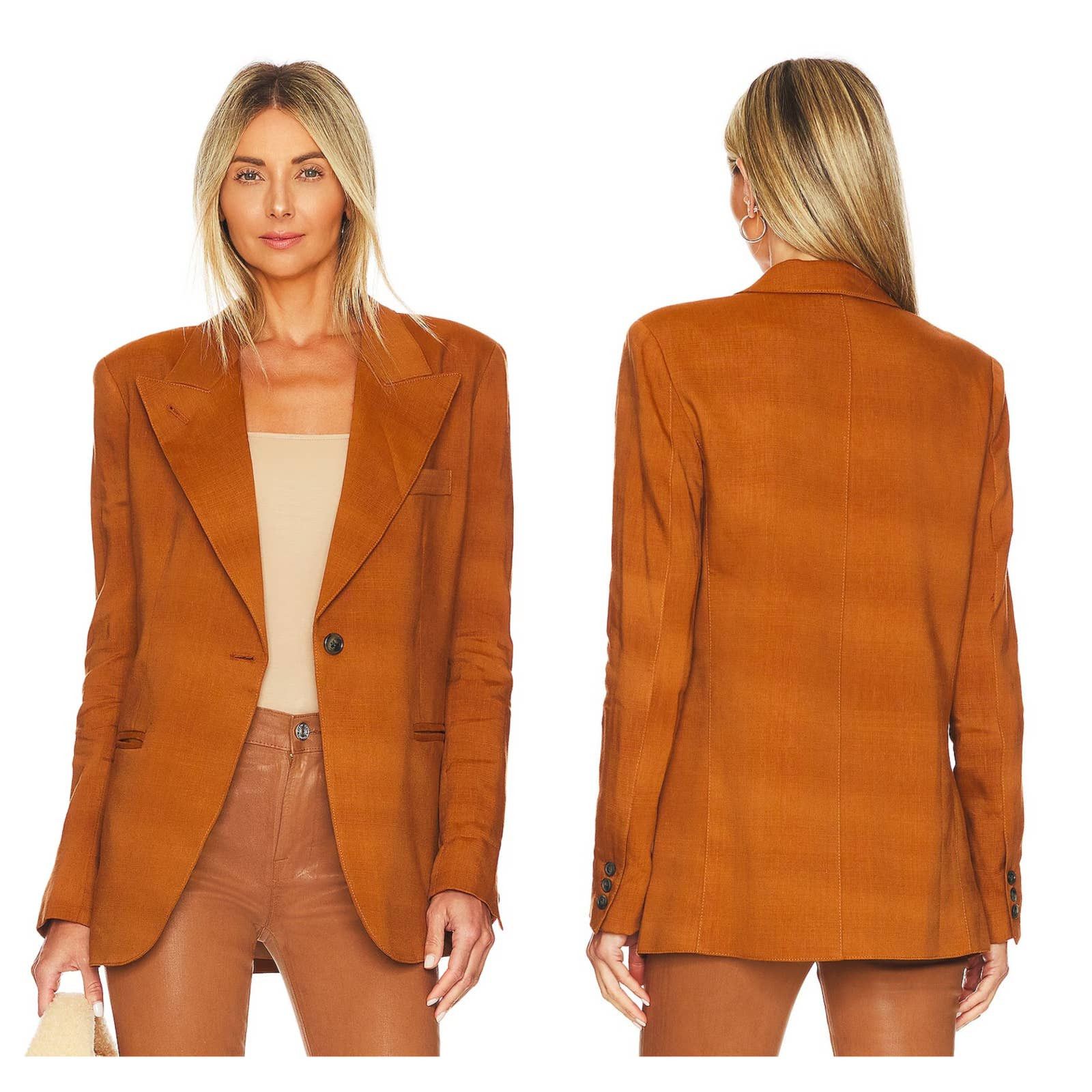 image of Smythe 90's Blazer (M) in Brown, Women's (Size Medium)