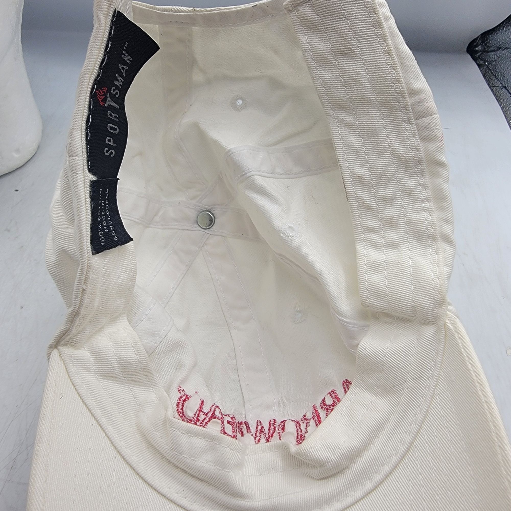 Other Arrowhead Mountain Spring Water Adults White Cap Hat Adjusta Size ONE SIZE - 7 Thumbnail