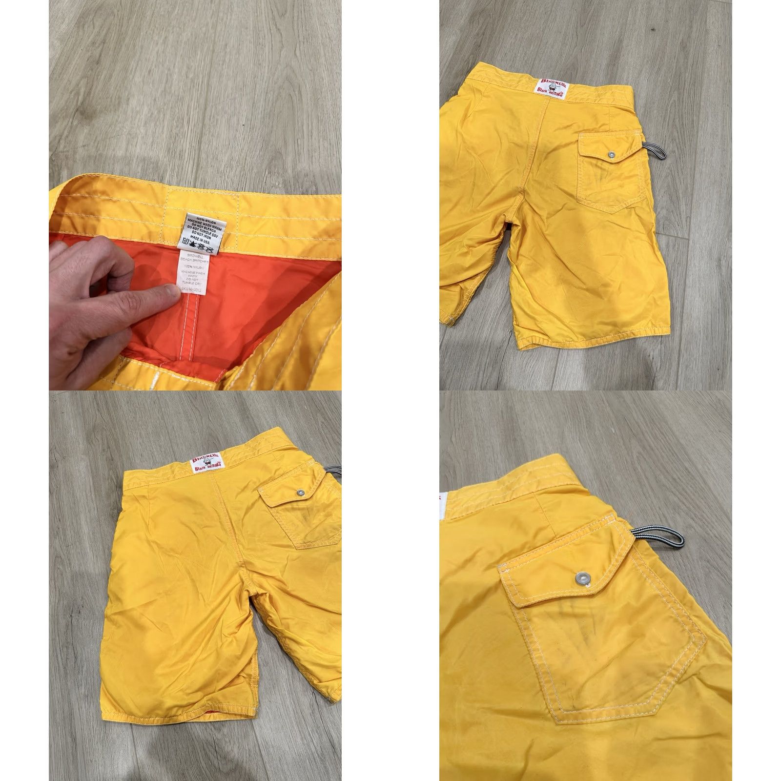Vintage Birdwell Beach Britches Shorts Mens 28 Board Surf Swim Trunks Size US 28 / EU 44 - 8 Thumbnail