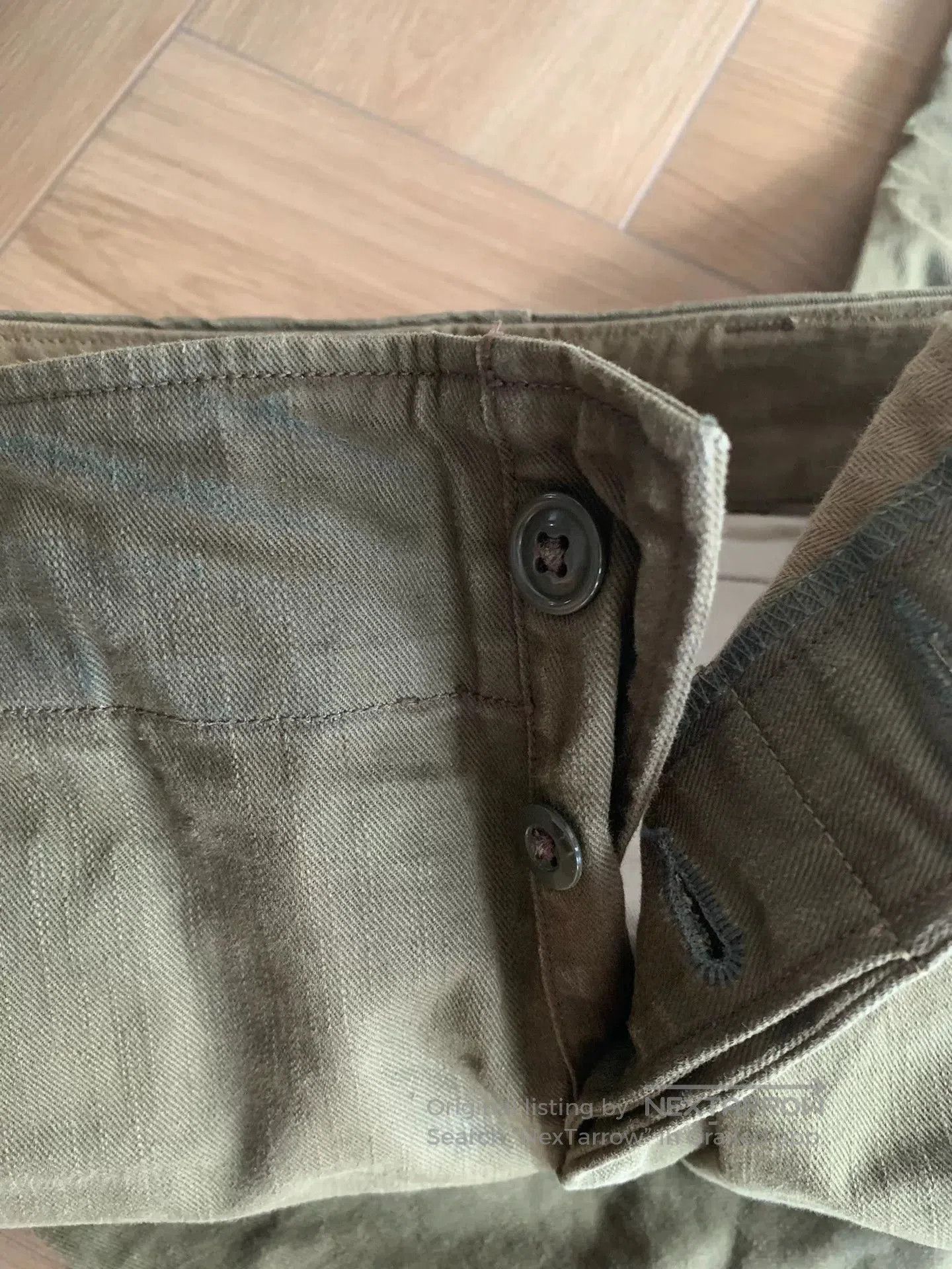 Freewheelers aviators trousers by freewheelers in green. Size US 34 / EU 50 - 5 Thumbnail