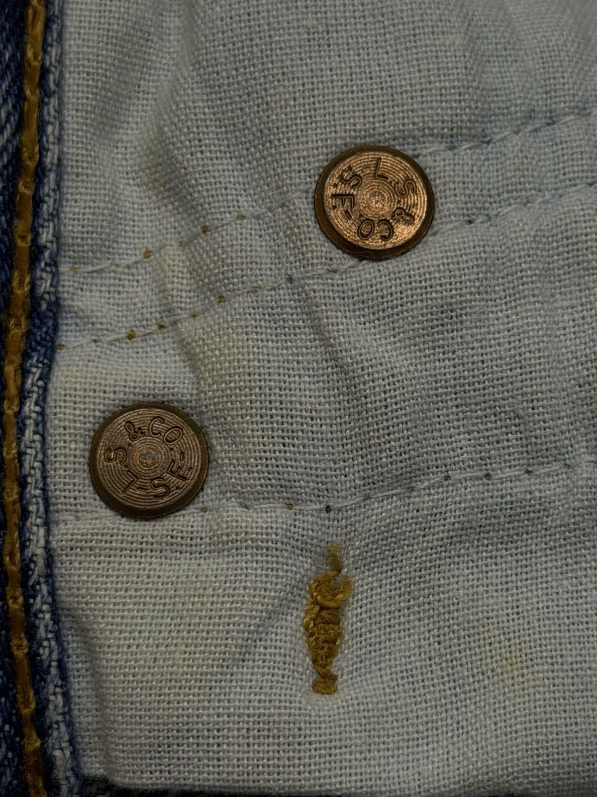 Levi's Vintage 90s Levi’s 501 USA Jeans | Regular Straight | W30 Size US 30 / EU 46 - 11 Thumbnail