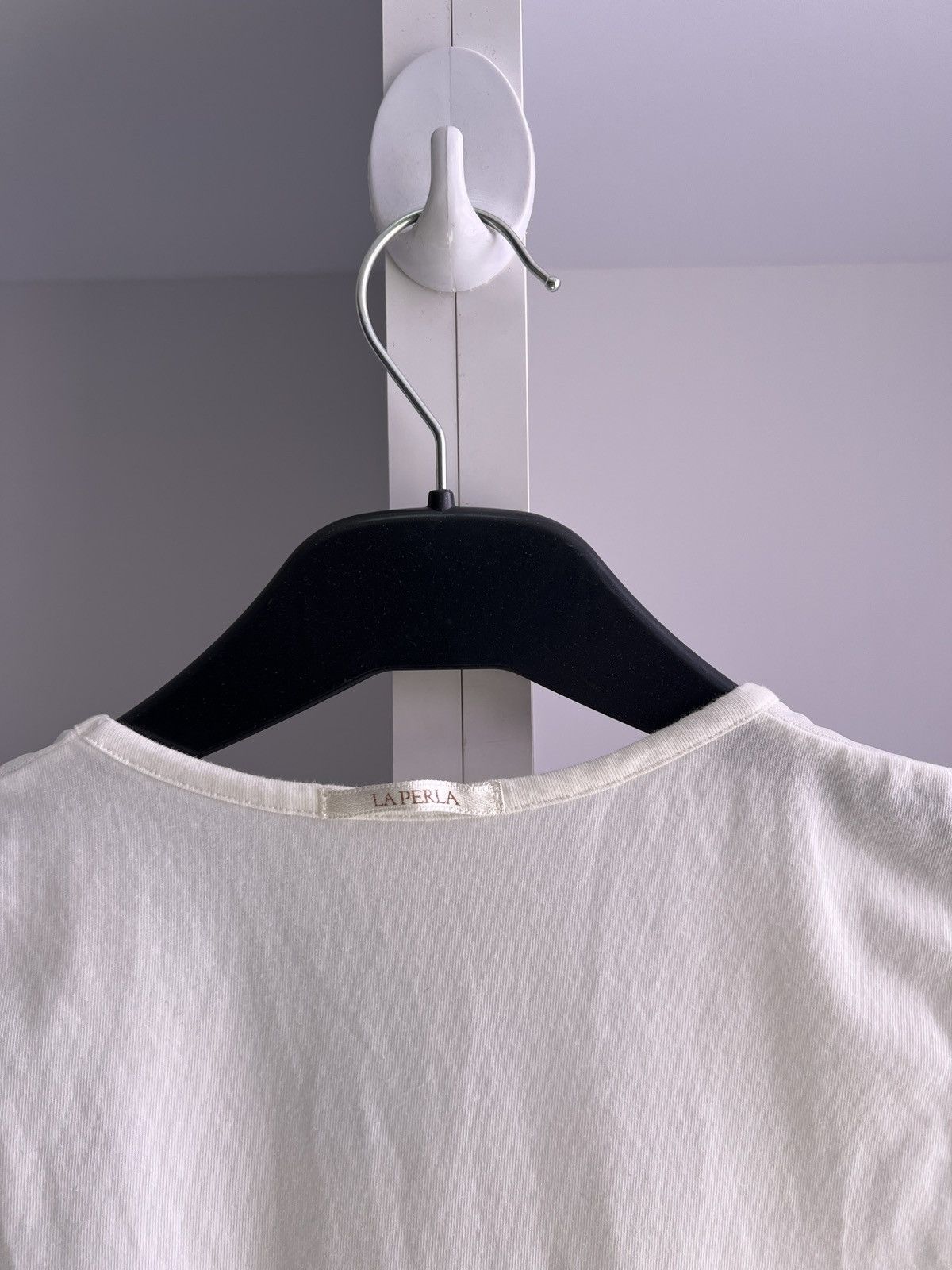 La Perla × Vintage Vintage La Perla Women's white Sleeveless Size S / US 4 / IT 40 - 10 Thumbnail