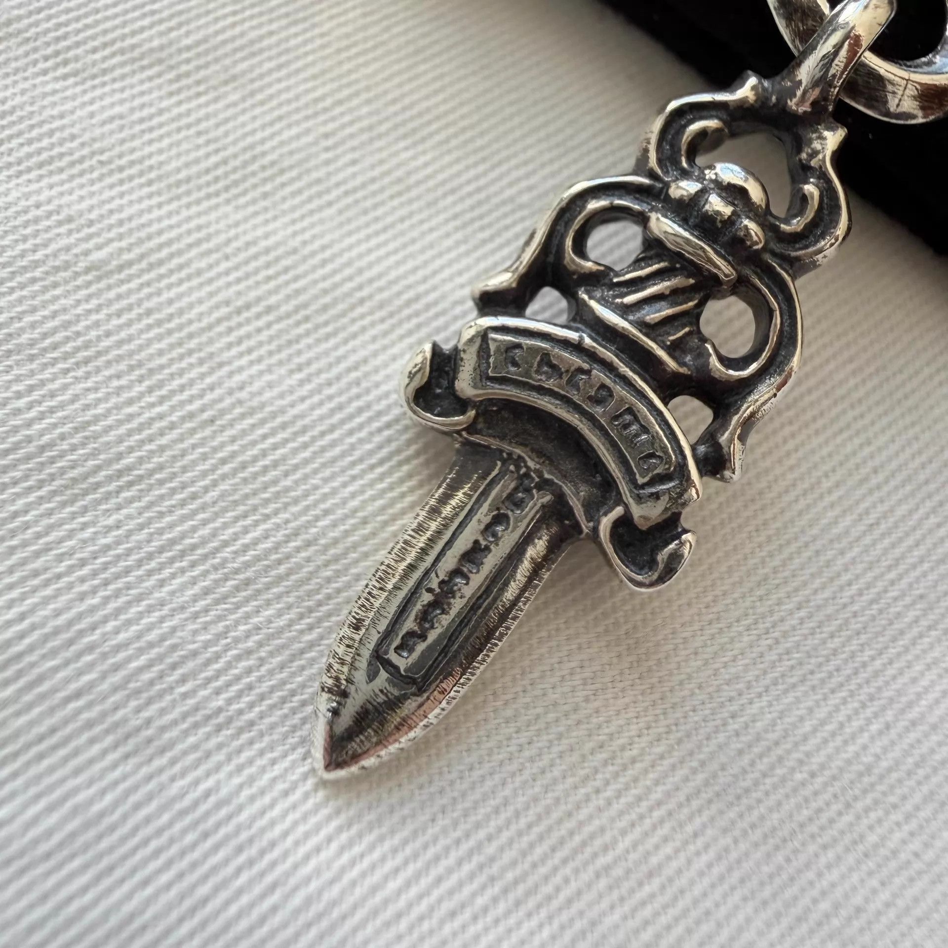 Chrome Hearts Chrome Hearts 925 Silver Ringed Sword Pendant New Size ONE SIZE - 3 Thumbnail