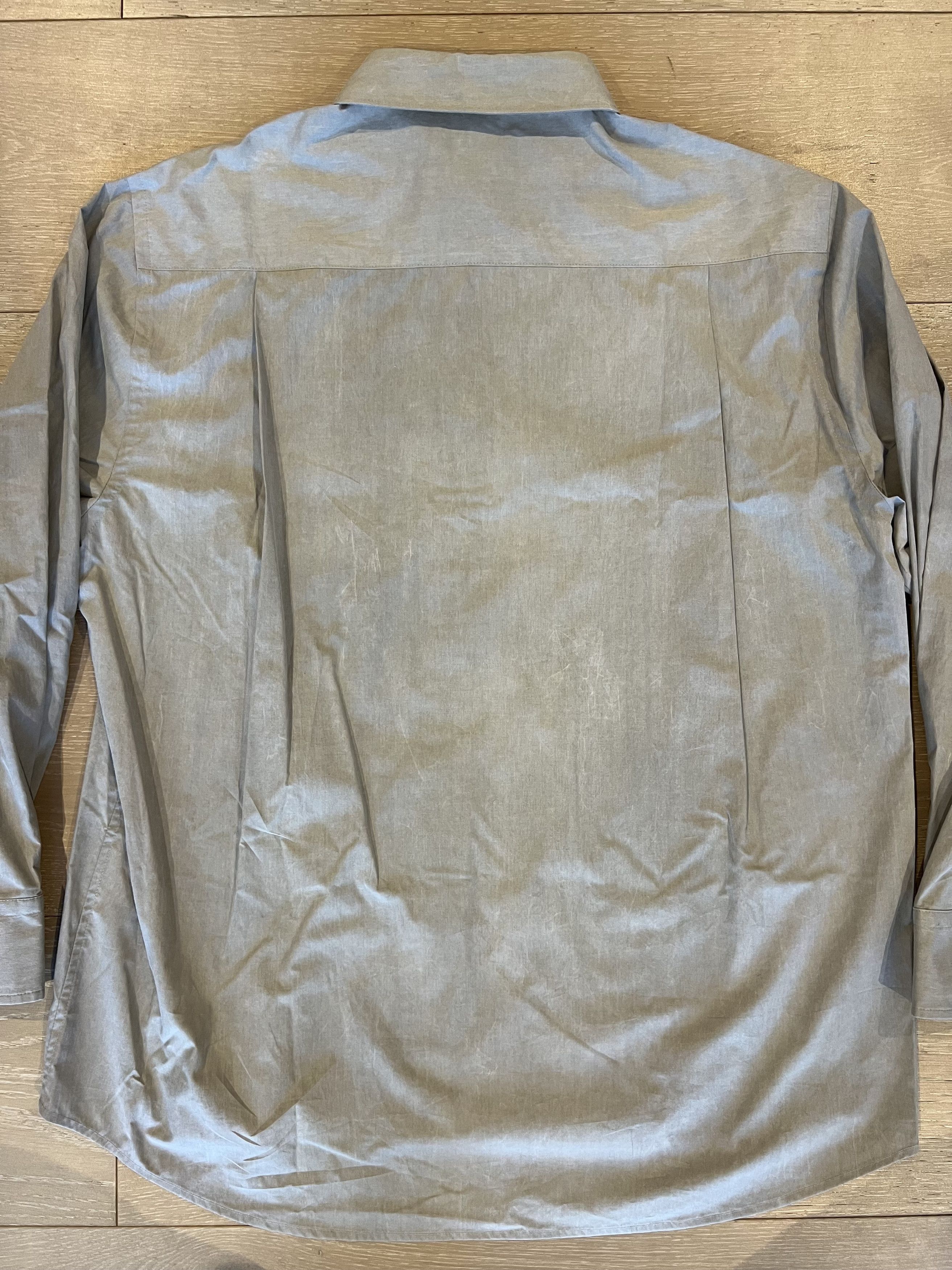 Colbo 💚 1/15 Colbo NYC TK Shirt Washed Gray Cotton X-Small NEW Size US XS / EU 42 / 0 - 13 Thumbnail