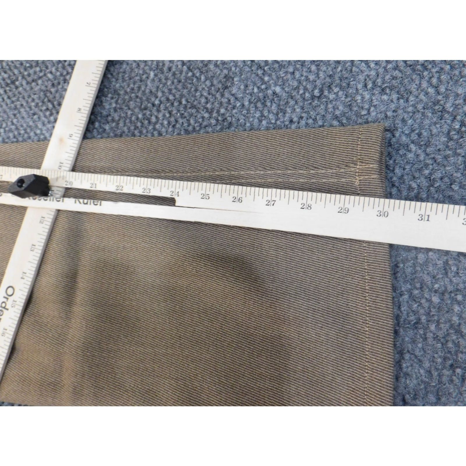 Banana Republic Banana Republic Pants Women 36 Straight Chino Brown Wool Cotton 30 Inseam Regular Rise Mid 8.5-10.5 Zipper Stretch American Vintage: No Size 25" / US 0 / IT 36 - 7 Thumbnail