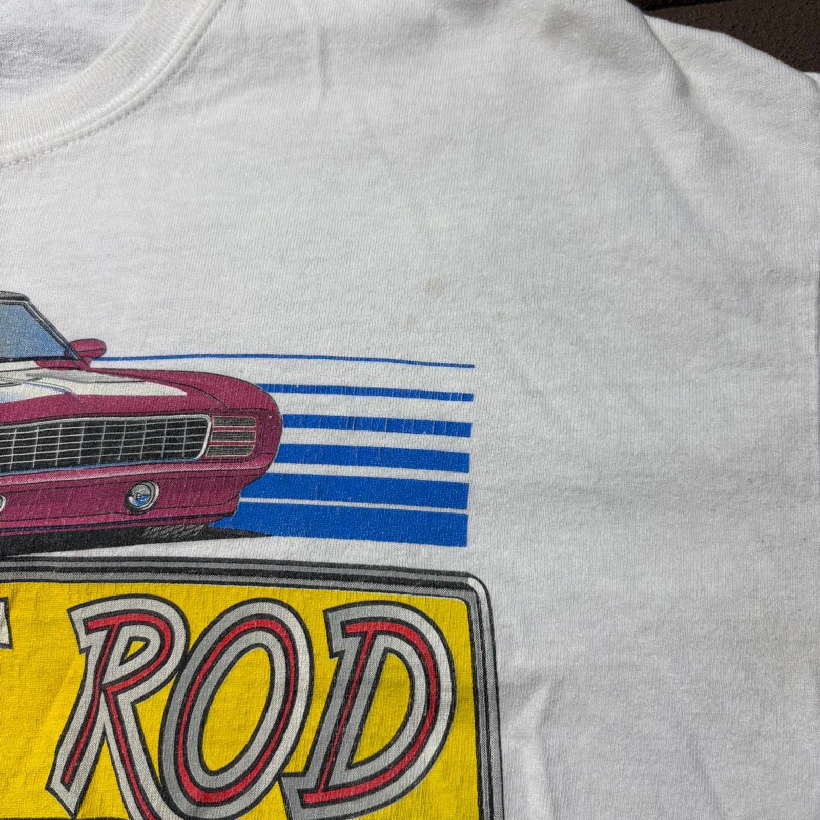 Gildan White 2014 Street Rod Nationals Shirt Size US XL / EU 56 / 4 - 4 Thumbnail