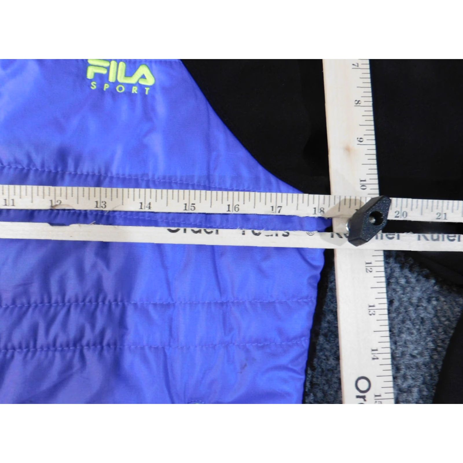 Fila FILA Jacket Women Small Sport Purple Zip Performance Lined Active Outdoor Quilted Winter Fall Medium? Size S / US 4 / IT 40 - 4 Thumbnail