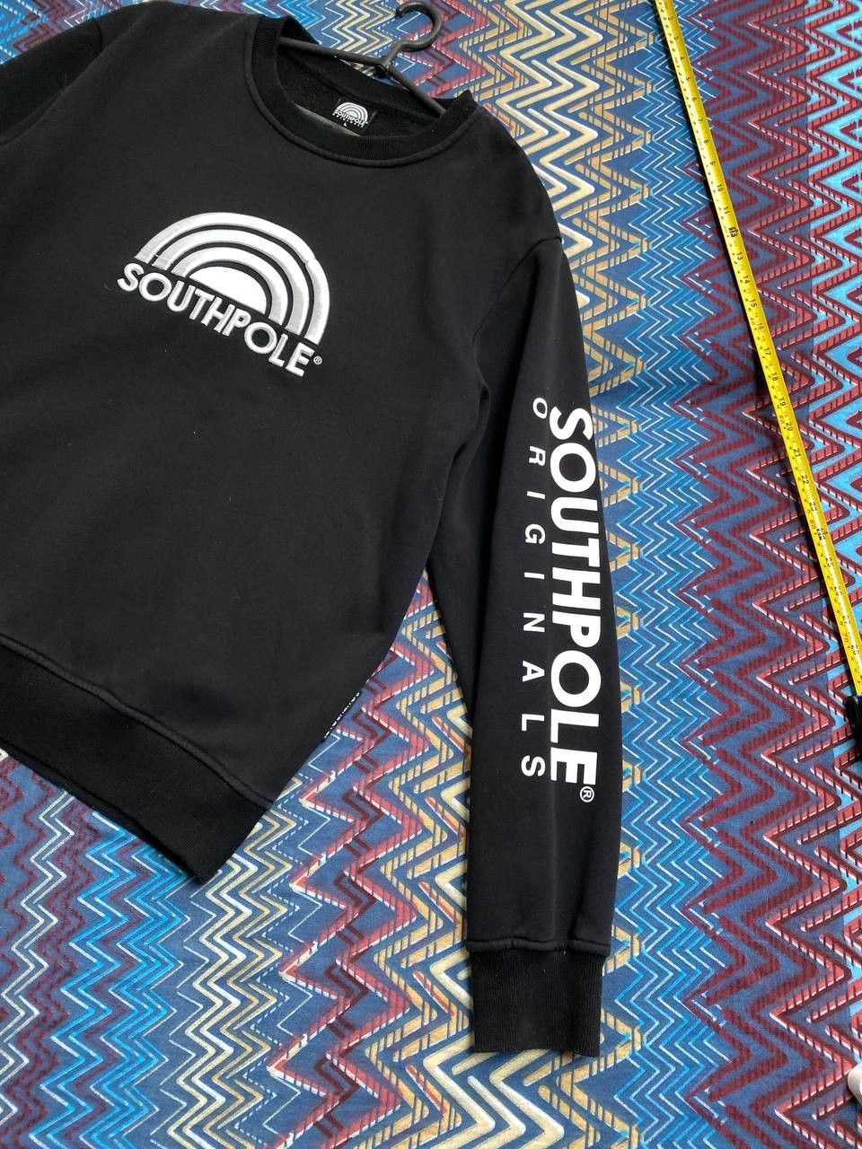 Southpole sweatshirt Big logo black Y2K streetwear SOUTHPOLE Vintage Size US L / EU 52-54 / 3 - 7 Thumbnail