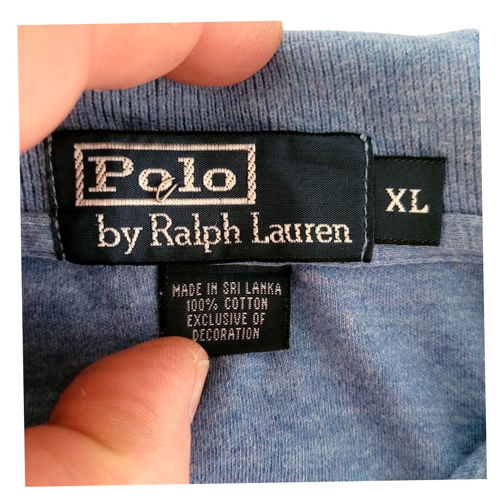 Ralph Lauren Polo Ralph Lauren XL Light Blue Cotton Short Sleeve Polo Shirt - Classic Fit Shirt Men XL Polo Shirt - Light Blue Cotton Polo Shirt Size US XL / EU 56 / 4 - 5 Thumbnail