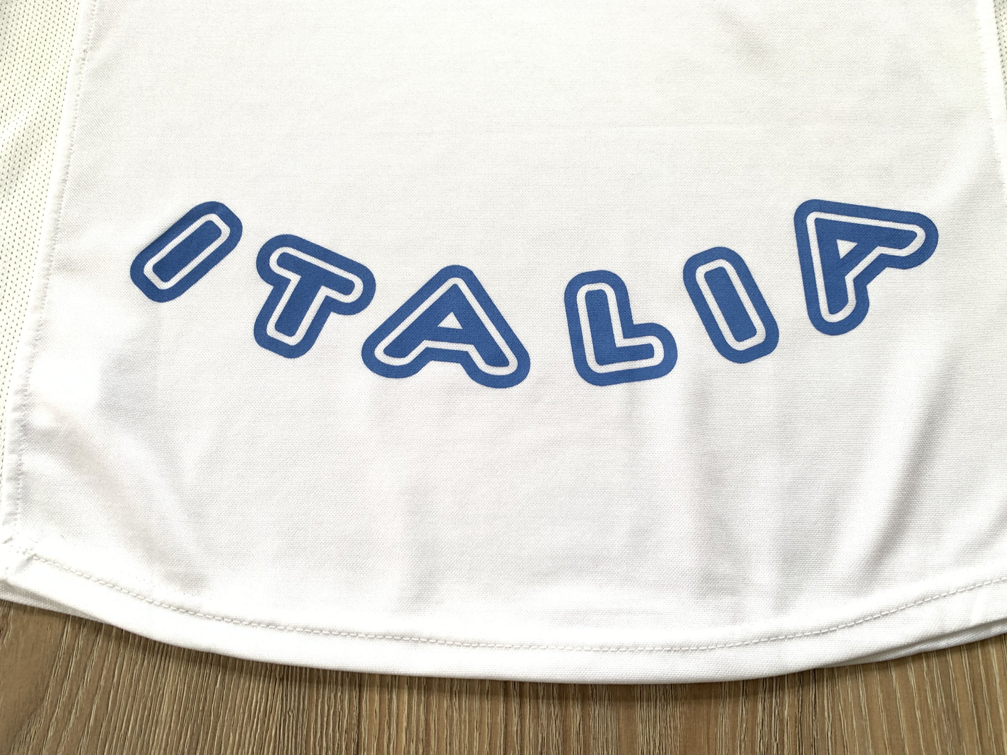 Vintage Rare Italia Gold Football Centr Logo White Vintage Jersey Size US S / EU 44-46 / 1 - 7 Thumbnail