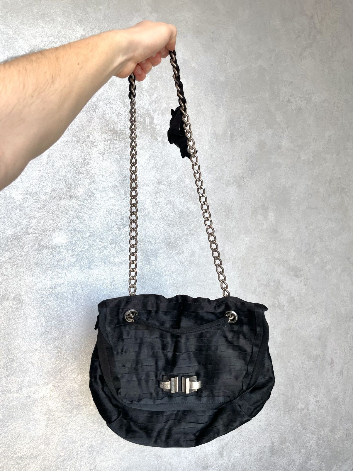 Lanvin Lanvin Amalia Hand Shoulder Bag Black Size ONE SIZE - 13 Thumbnail
