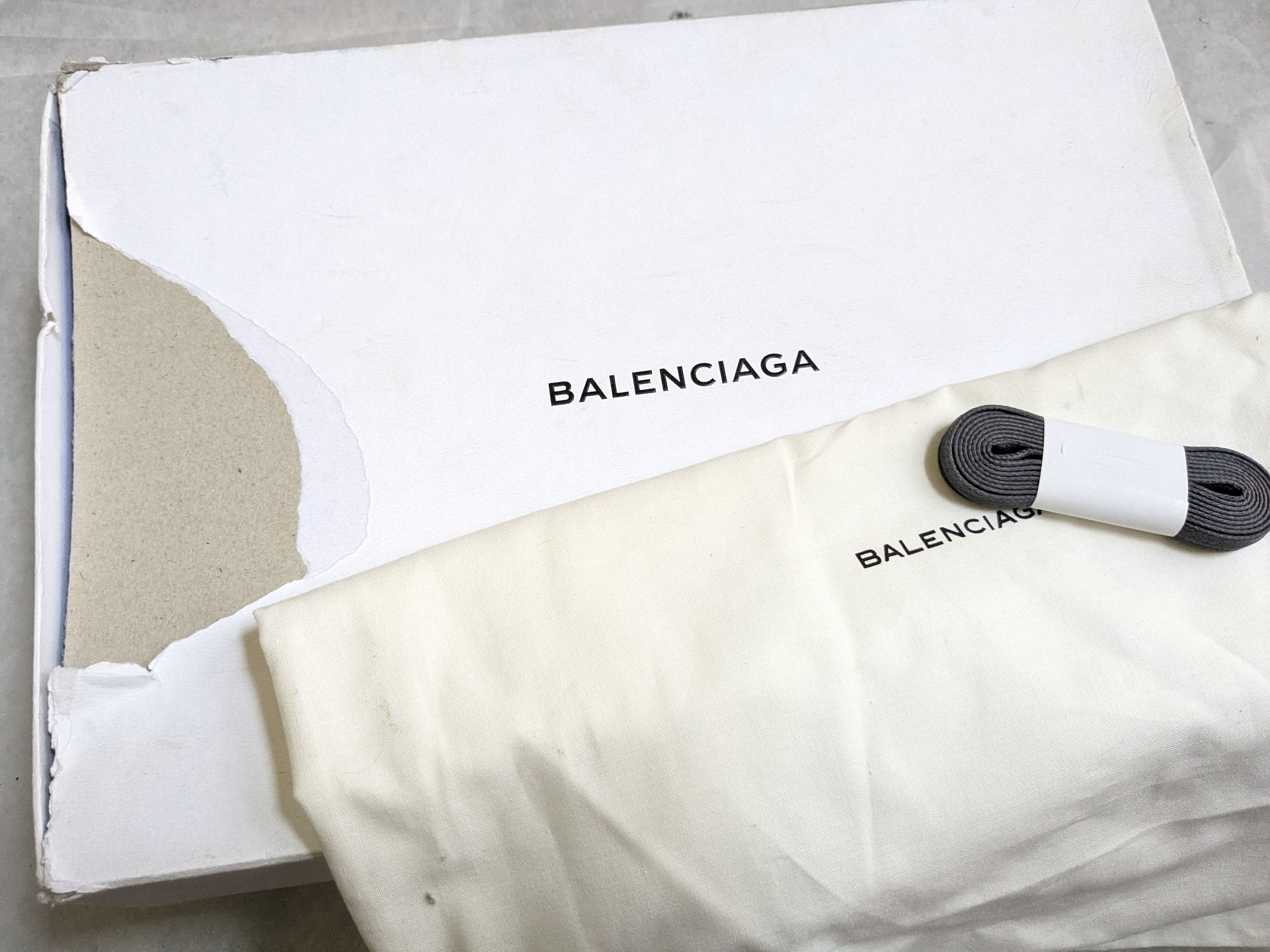 Balenciaga Balenciaga Arena Sneakers Gray High Tops 9 Leather Size US 9 / EU 42 - 17 Thumbnail