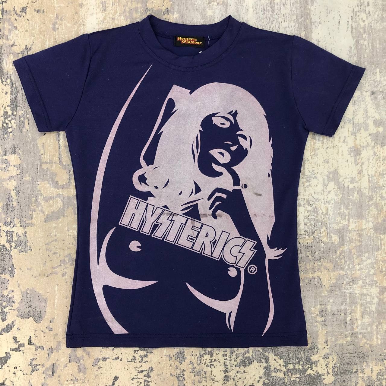 Hysteric Glamour T196 HYSTERIC GLAMOUR CROPPED TEE Size US XXS / EU 40 - 1 Thumbnail