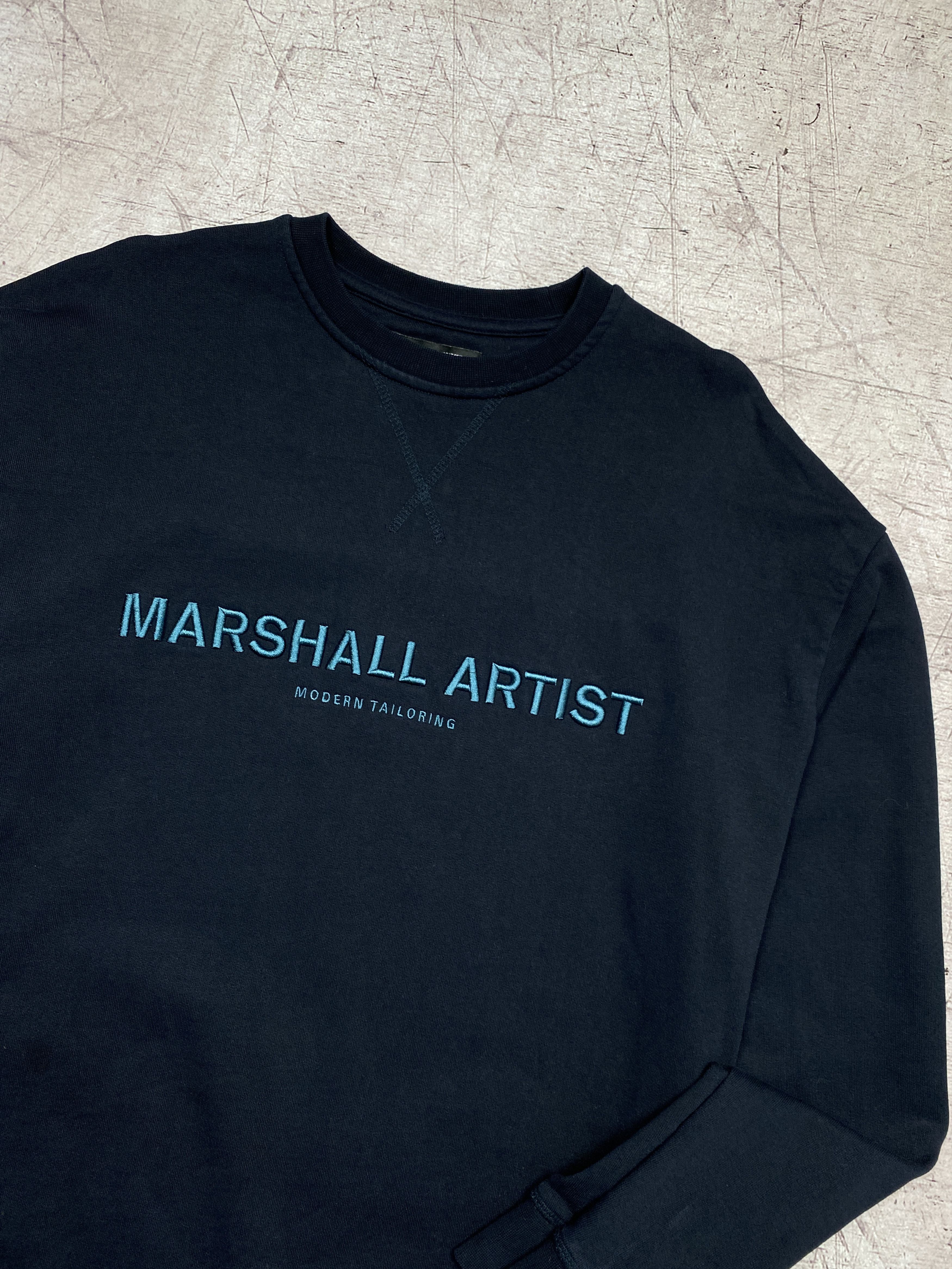 Marshall Artist × Vintage Marshall Artist Vintage Mens Crew Neck Sweatshirt Size US L / EU 52-54 / 3 - 2 Thumbnail