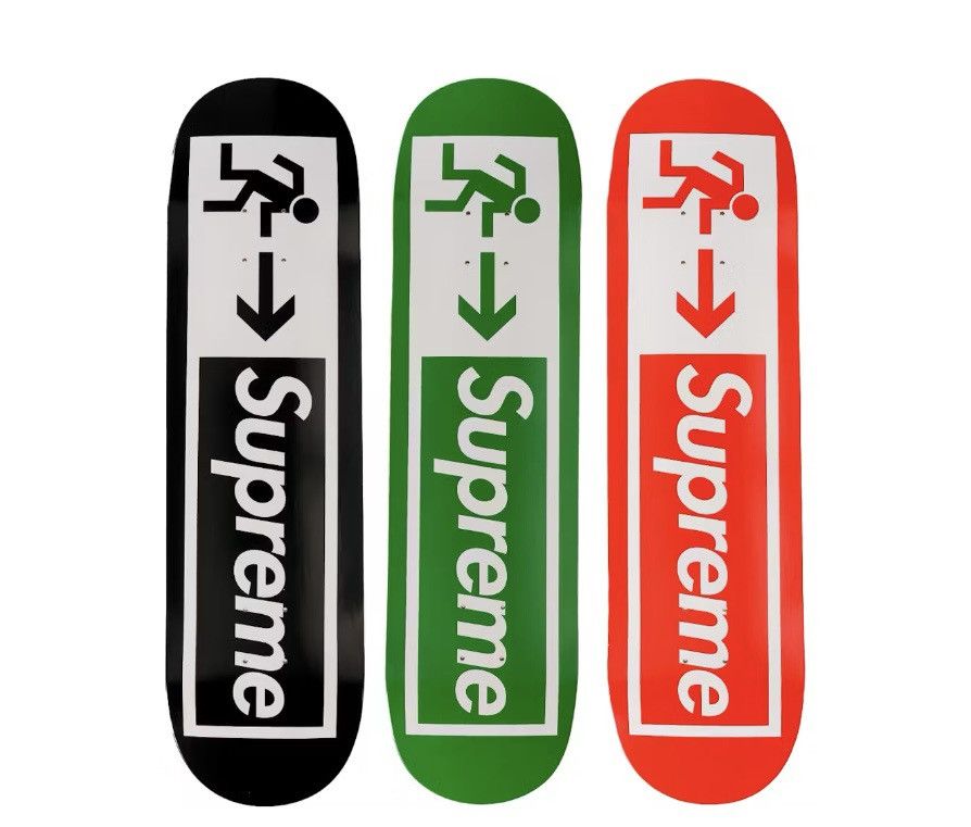 Supreme Supreme Exit Skateboard Deck Set Size ONE SIZE - 1 Thumbnail