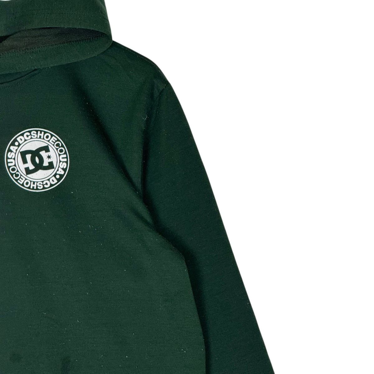 DC DC Shoes Co USA Green Sweater Hooded Size US S / EU 44-46 / 1 - 5 Thumbnail