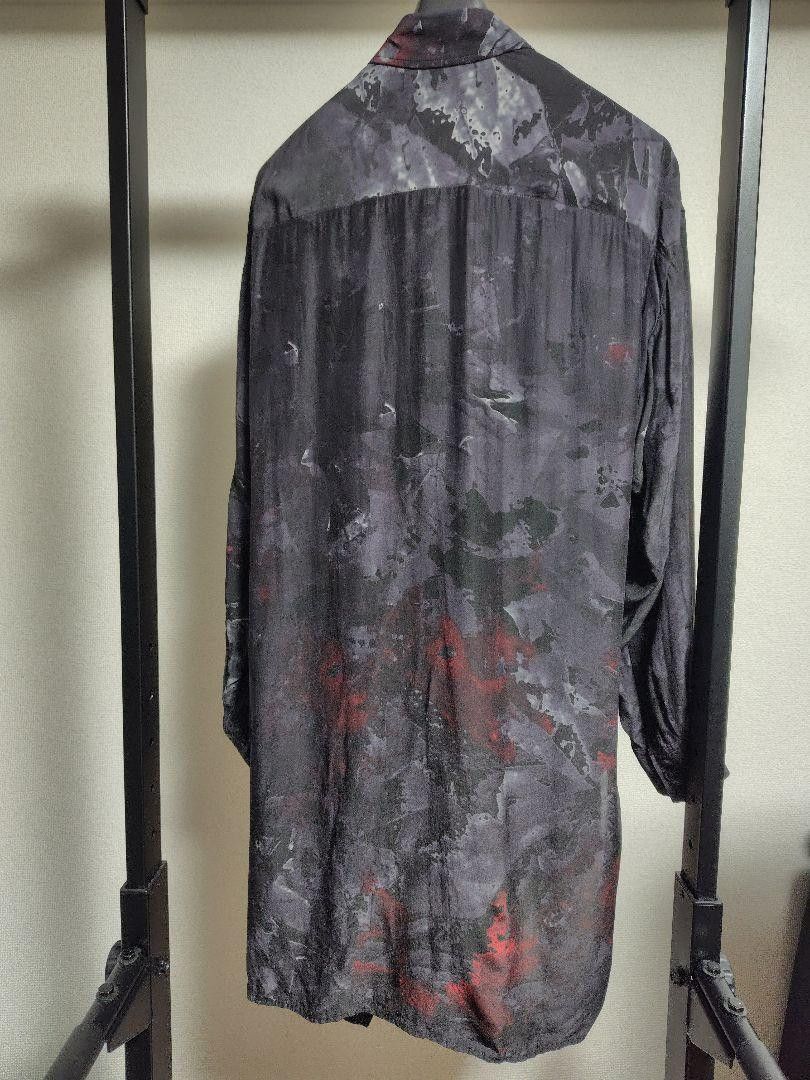 Yohji Yamamoto POUR HOMME 20aw deformed sample silk shirts Size US L / EU 52-54 / 3 - 5 Thumbnail