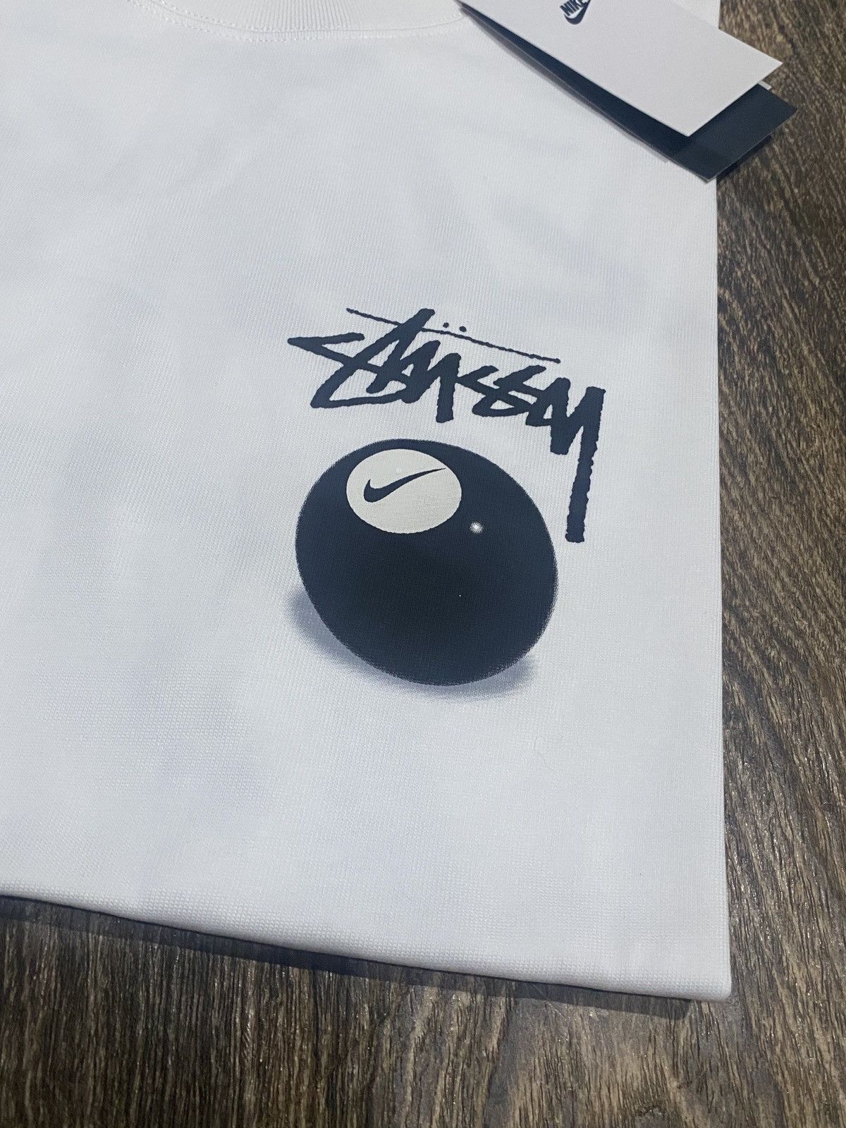 Nike × Stussy Nike x Stussy Magic 8 Ball Tee | Grailed