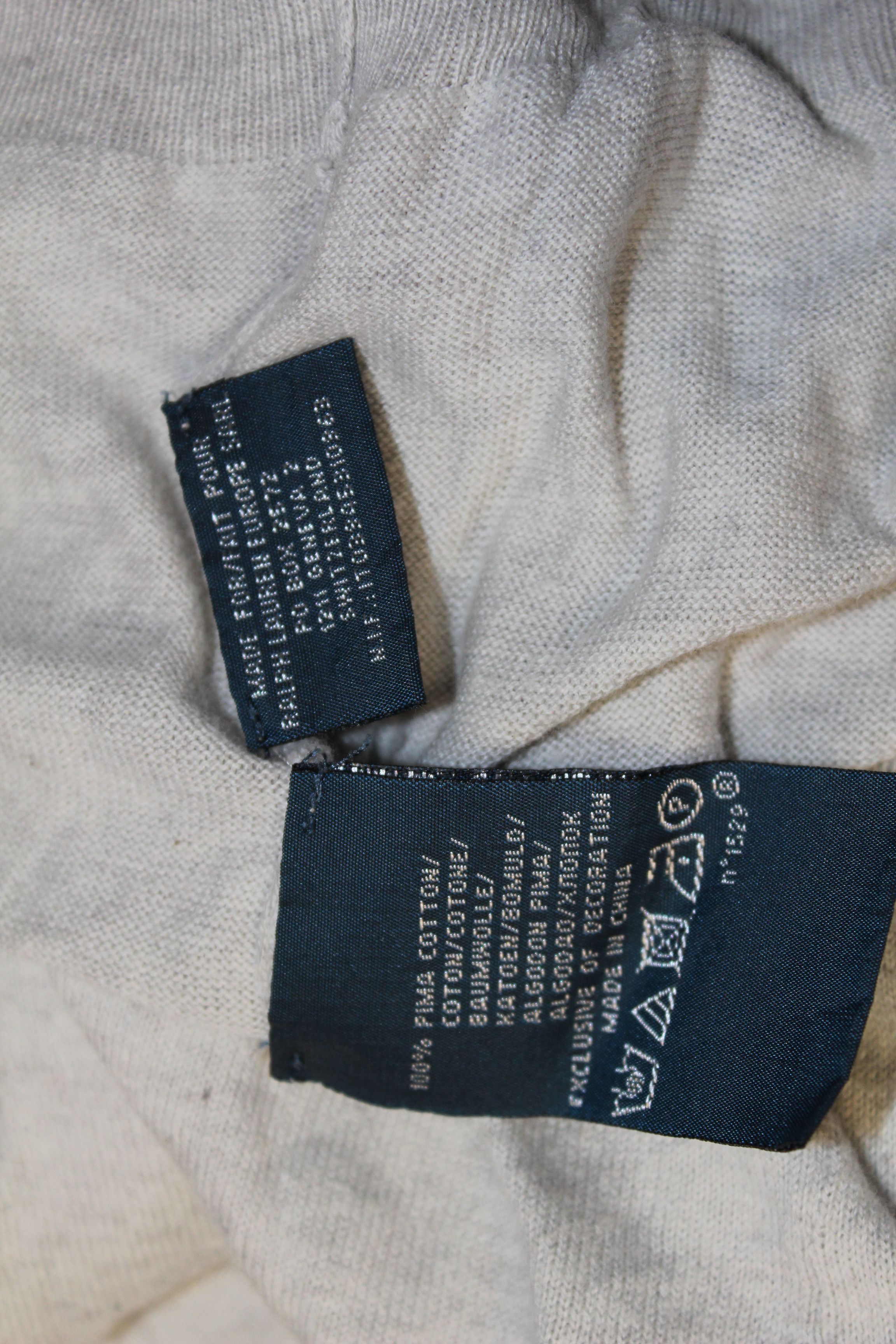 Polo Ralph Lauren Men's RALPH LAUREN V Neck Grey Cardigan Jumper Size XL Size US XL / EU 56 / 4 - 8 Thumbnail