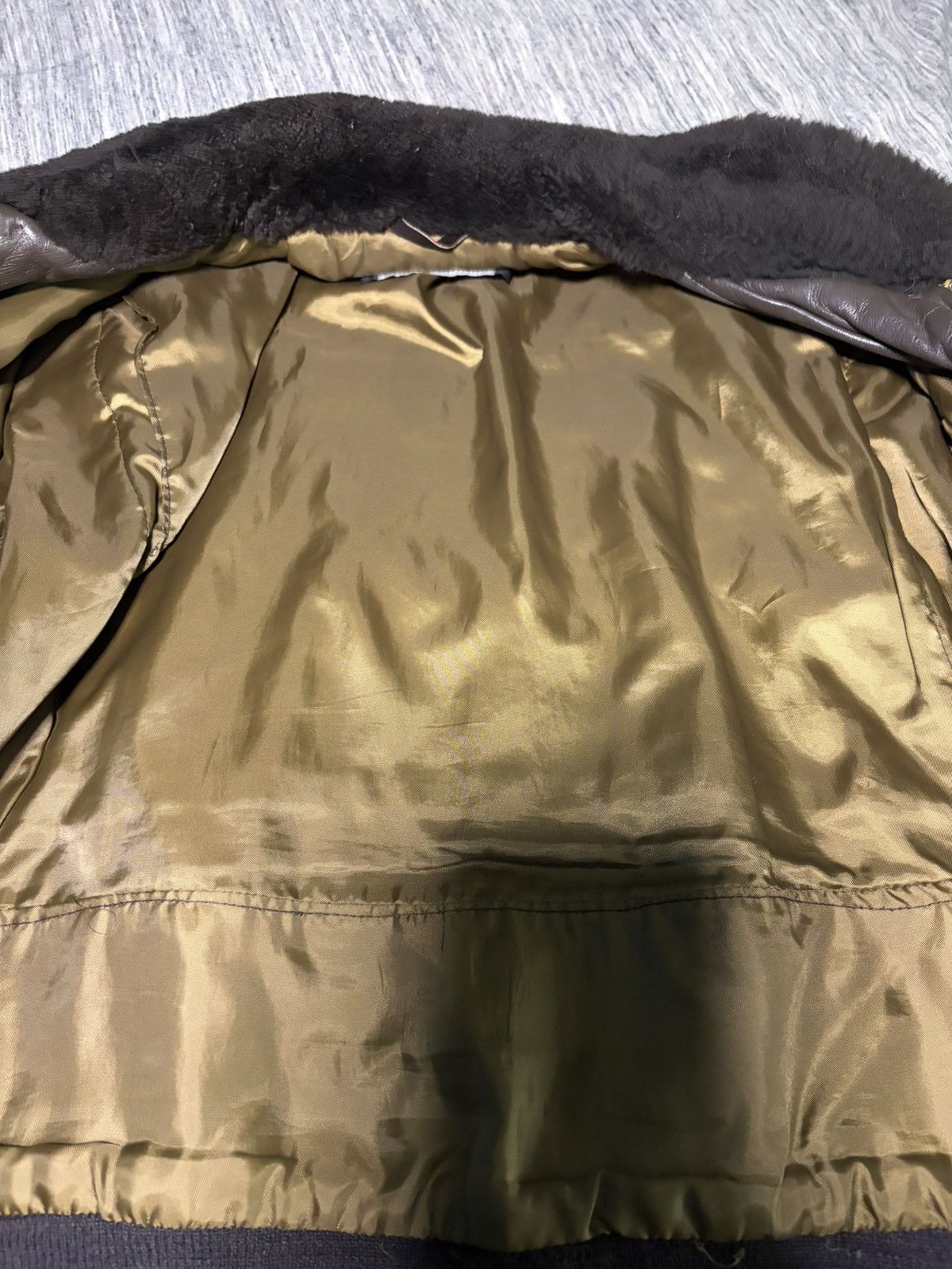 Schott Vintage Schott G-1 Flight Jacket USN Leather 1973 Size US XS / EU 42 / 0 - 9 Thumbnail