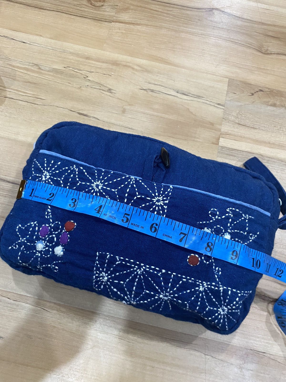 Japanese Brand × Kapital Japanese Shashiko indigo blue Japan clutch bag Size ONE SIZE - 3 Thumbnail