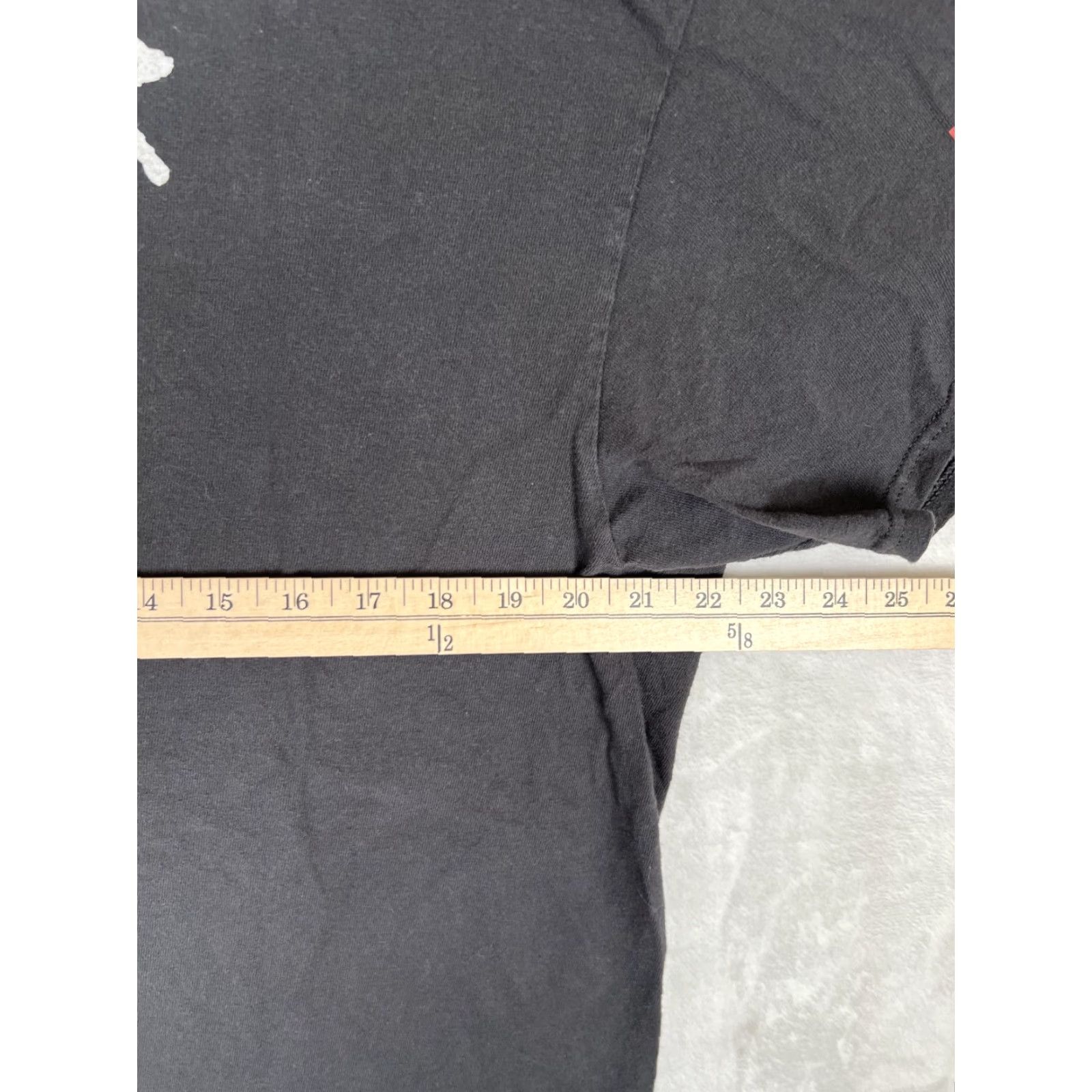 Vintage Black Ink Design T-Shirt USMC US Marines Warrior Ethos Men's XL Black Crew Short Sleeve Cotton Graphic Print Modern Vintage: No (omit vintage) Size US XL / EU 56 / 4 - 4 Thumbnail
