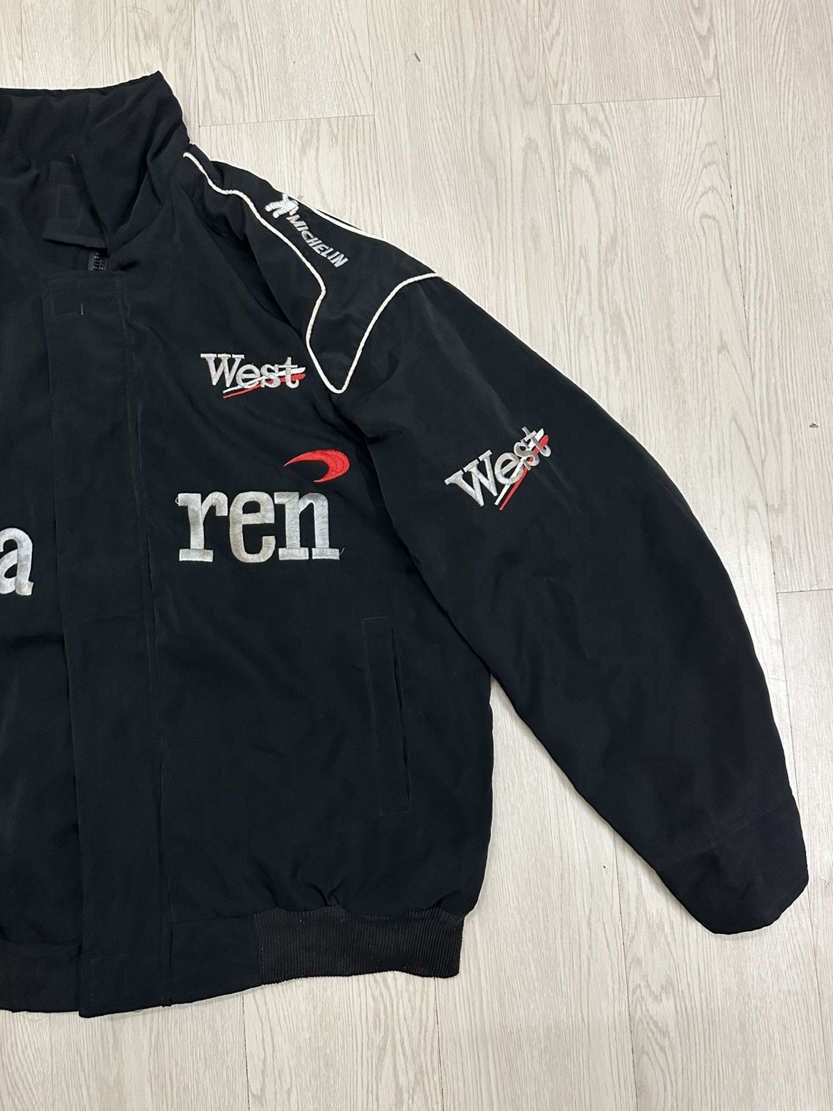 Formula 1 💥RARE💥 Vintage Mercedes Benz Formula 1 Racing Jacket Size US L / EU 52-54 / 3 - 4 Thumbnail