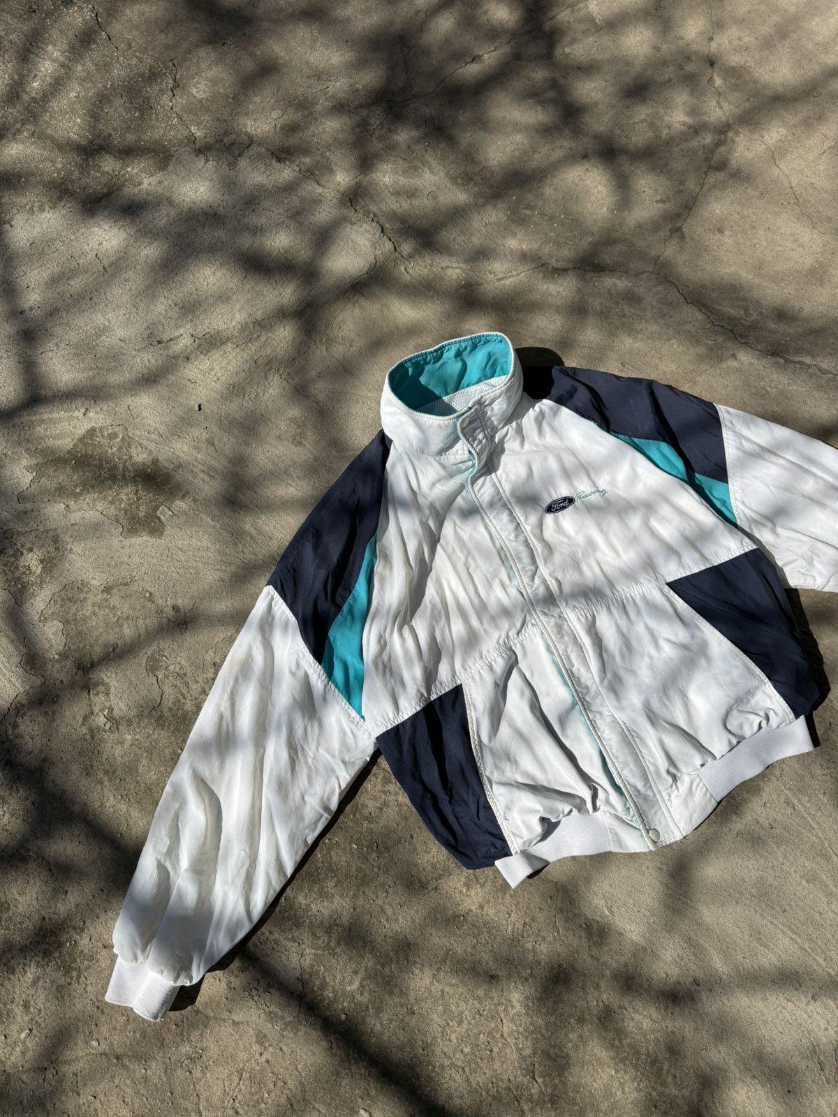 Ford Vintage Ford Racing Track Jacket Made In USA Size US L / EU 52-54 / 3 - 2 Thumbnail