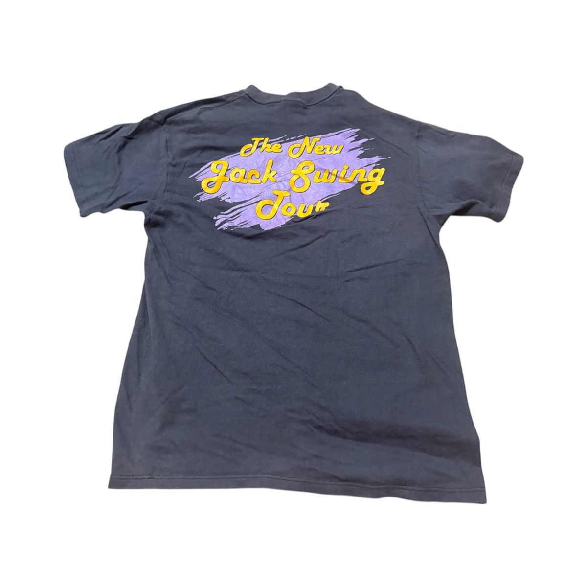 Rap Tees Vintage 80s Guy New Jack Swing T Shirt Size US L / EU 52-54 / 3 - 2 Thumbnail